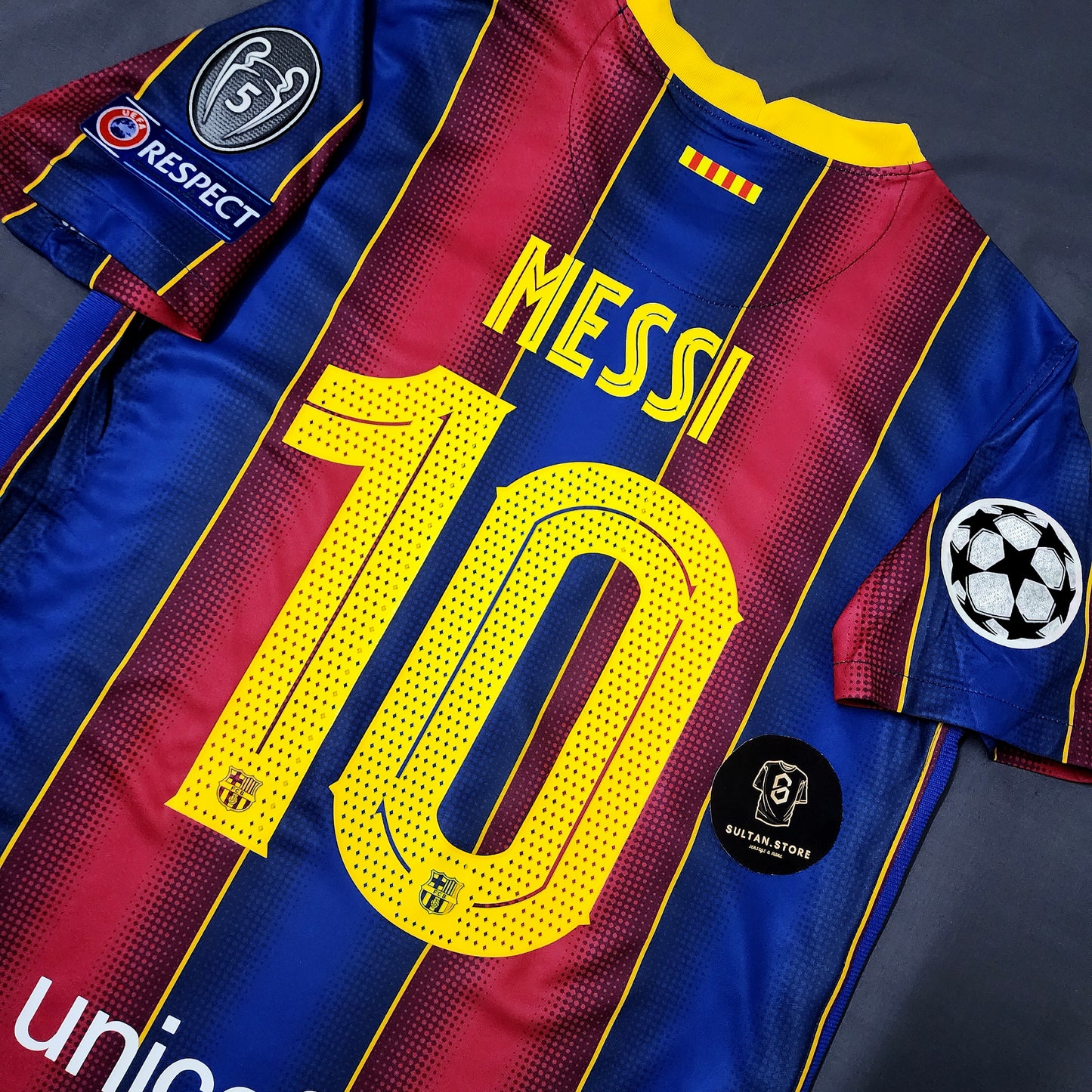 Messi 2020/21 Barcelona Home Kit