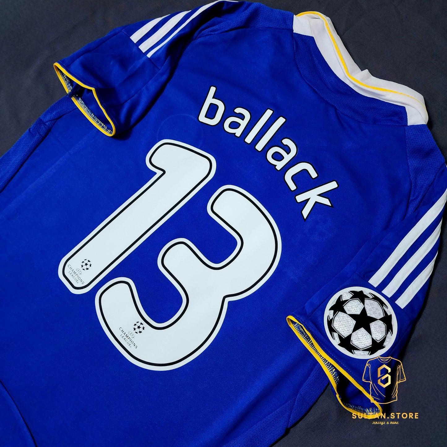 Ballack 2008/09 Chelsea Final Champions League Jersey