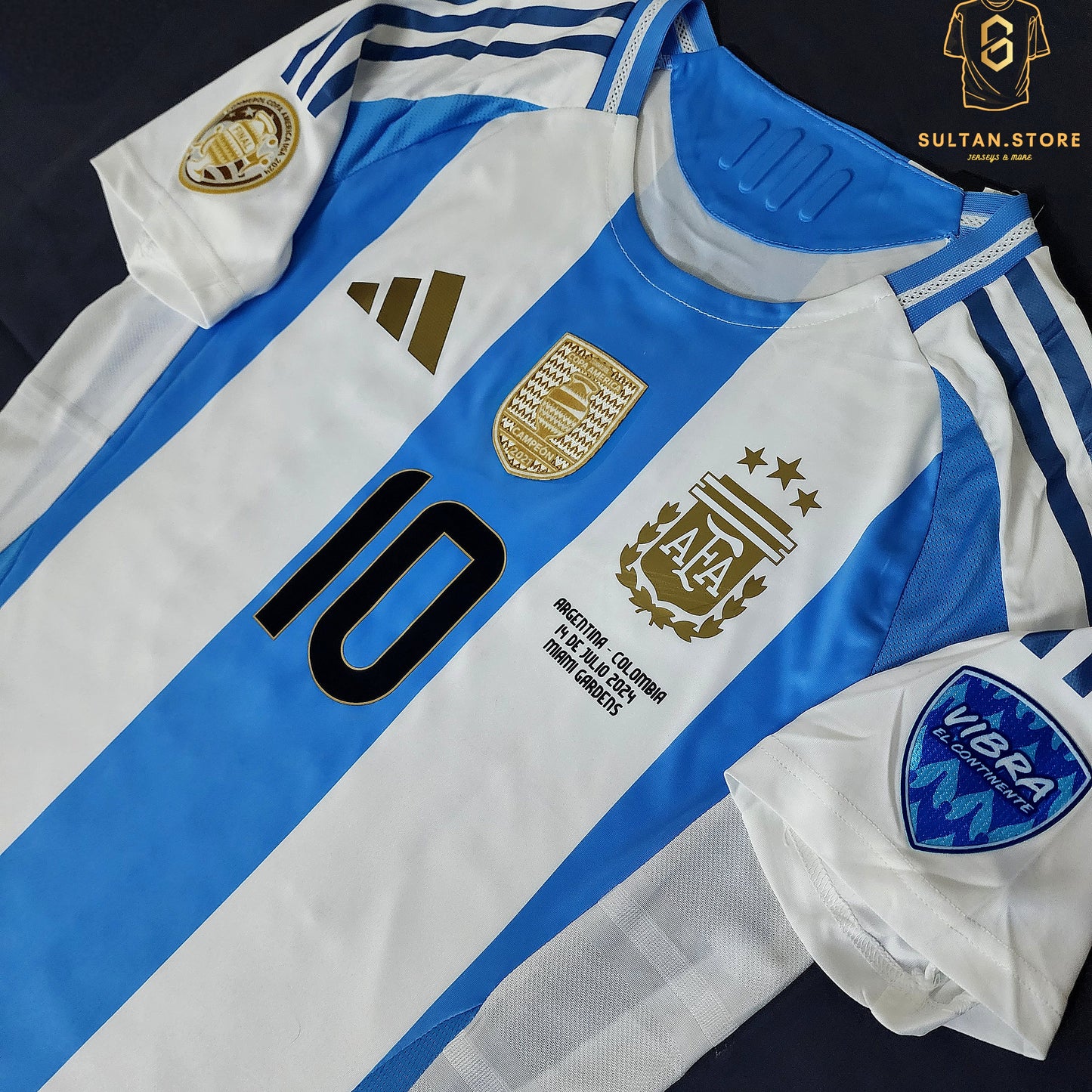 Messi 2024 Argentina Home Jersey