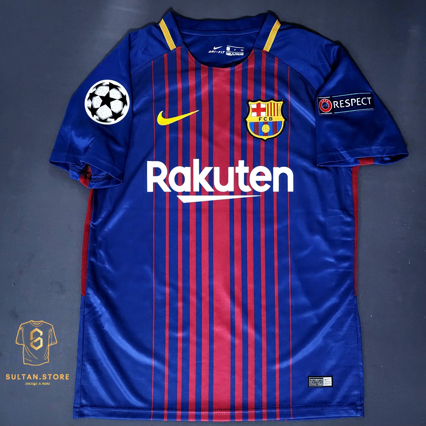 Messi 2017/18 Barcelona Home Kit