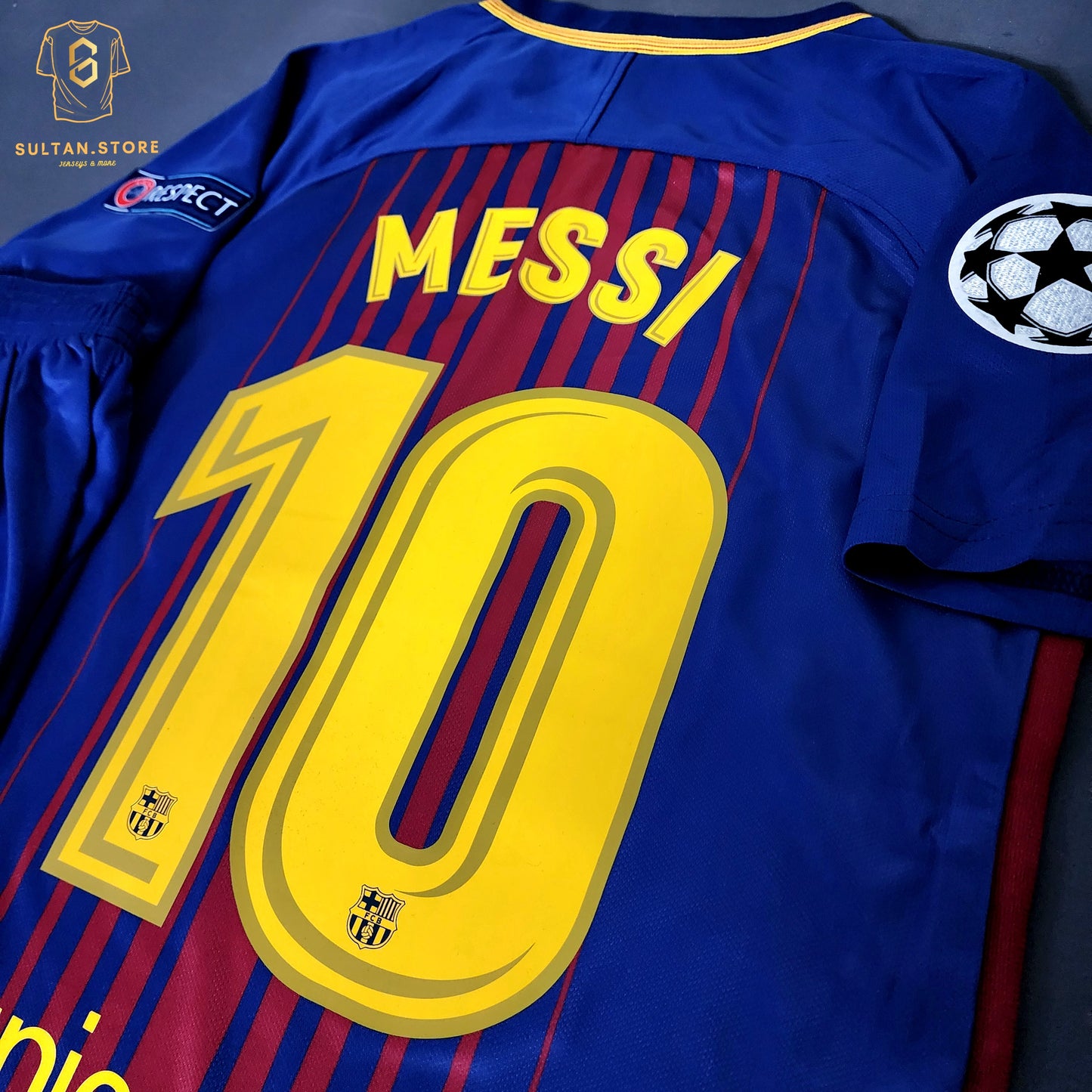 Messi 2017/18 Barcelona Home Kit