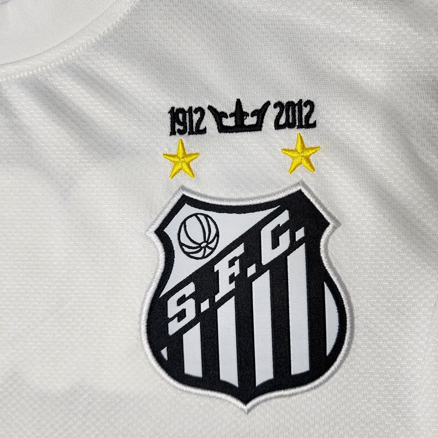 Neymar 2012 Santos Home Jersey