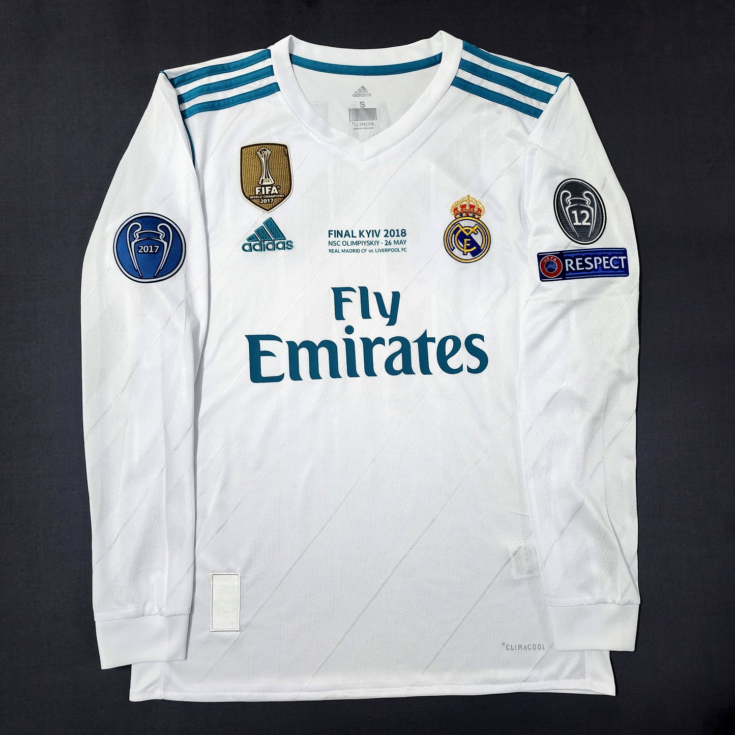 Bale 2018 Real Madrid Final Champions League Home Kit