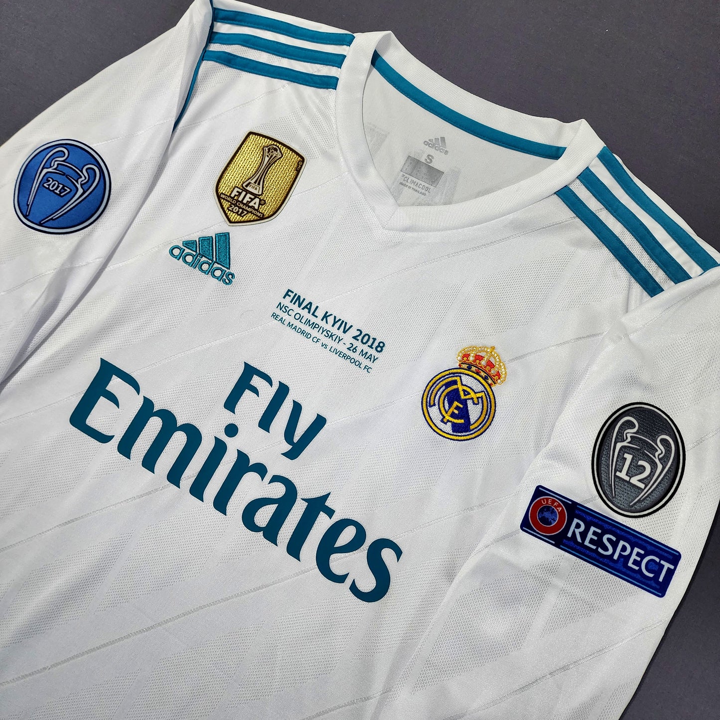 Bale 2018 Real Madrid Final Champions League Home Kit
