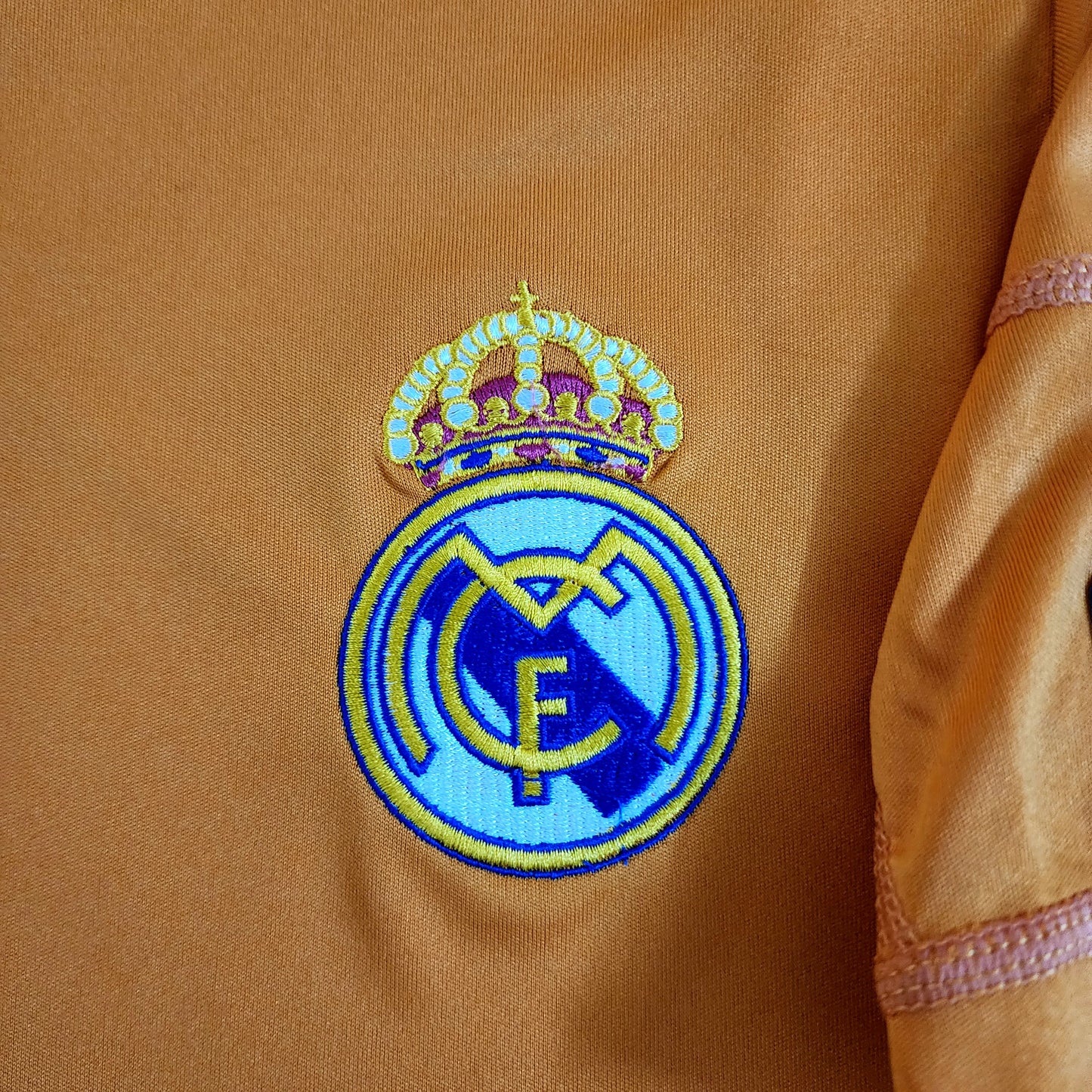 Ronaldo 2013/14 Real Madrid Third Jersey Short Sleeve Orange