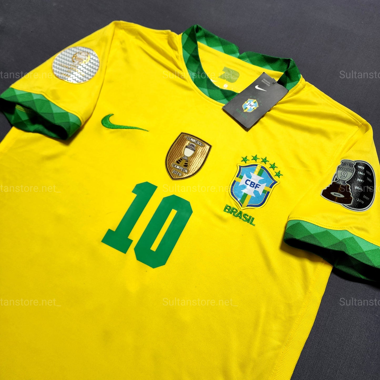 Neymar 2021 Brazil Home Jersey