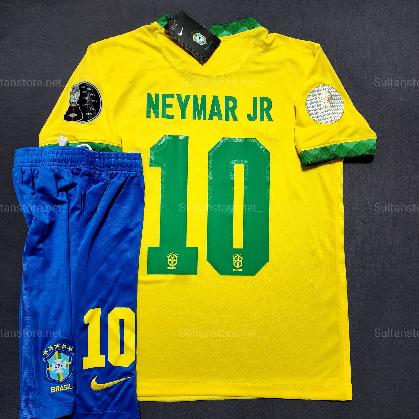 Neymar 2021 Brazil Home Jersey
