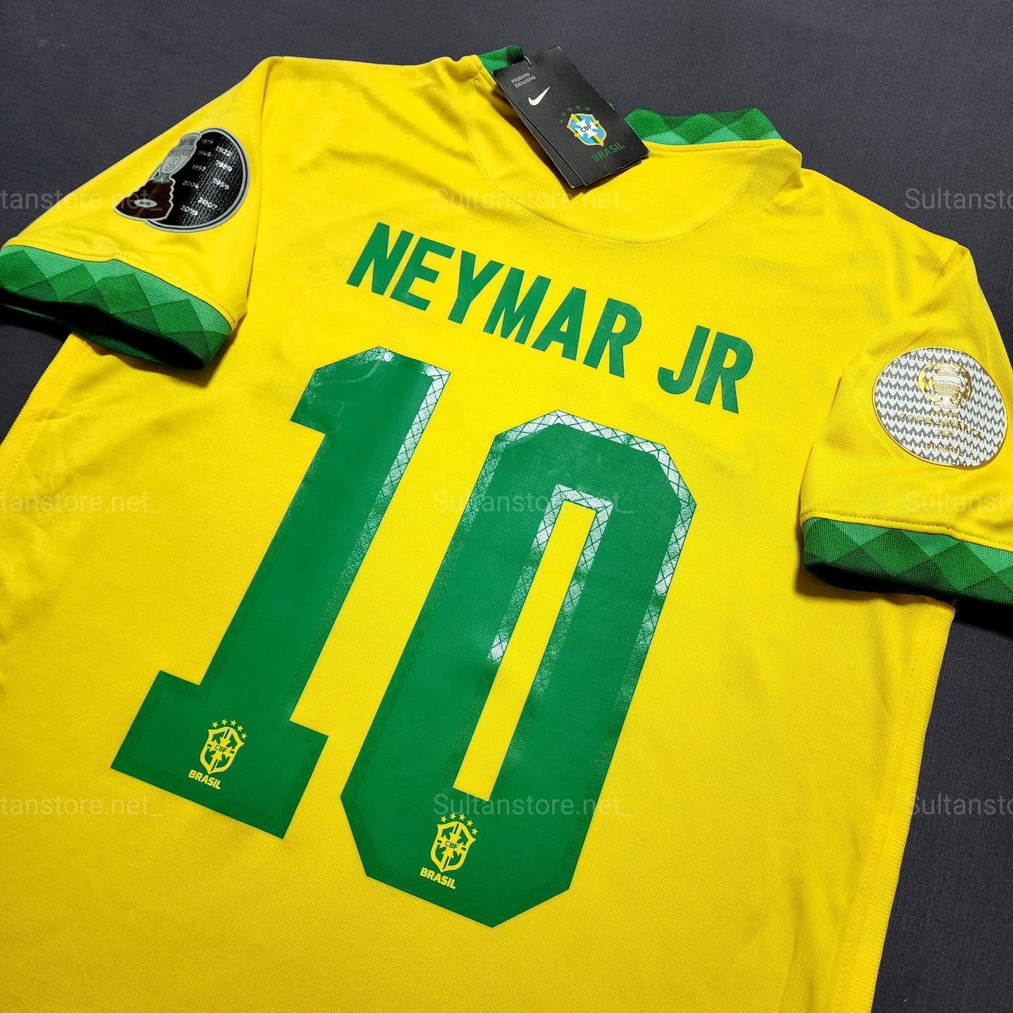Neymar 2021 Brazil Home Jersey