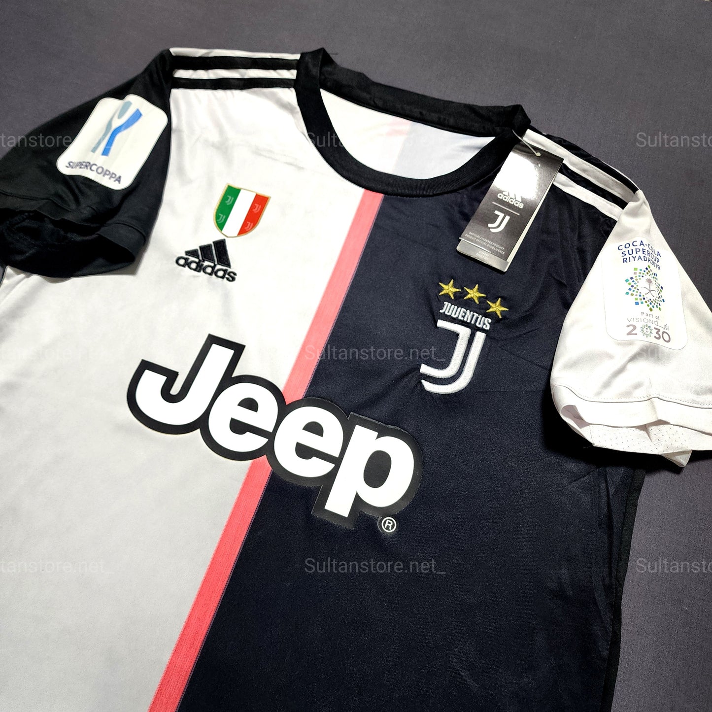 Ronaldo 2019/20 Juventus Home Arabic Version Kit