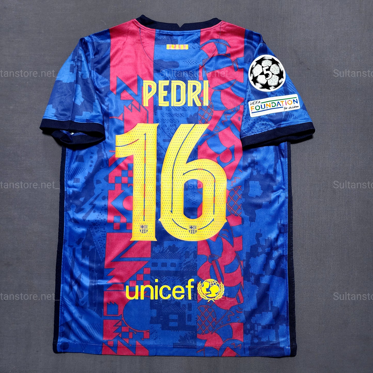 Pedri 2021/22 Barcelona Third Jersey