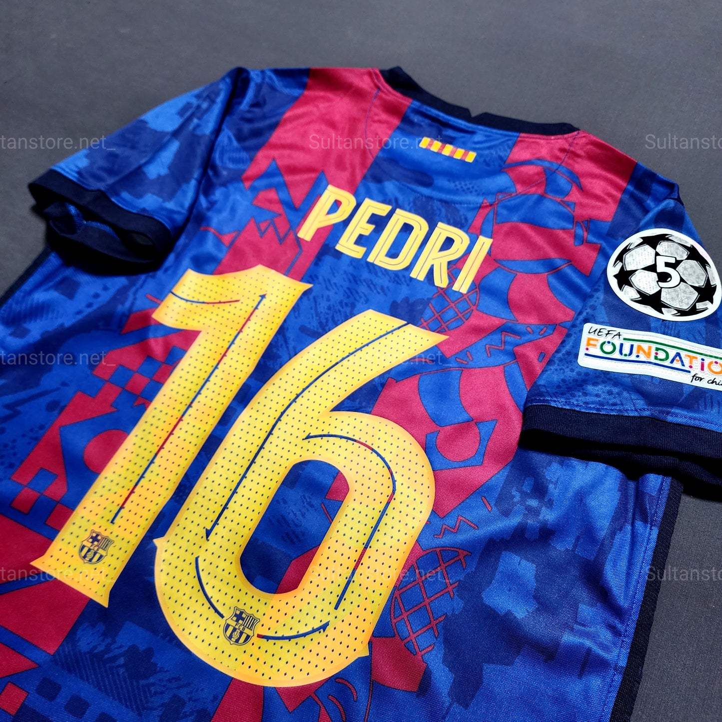 Pedri 2021/22 Barcelona Third Jersey