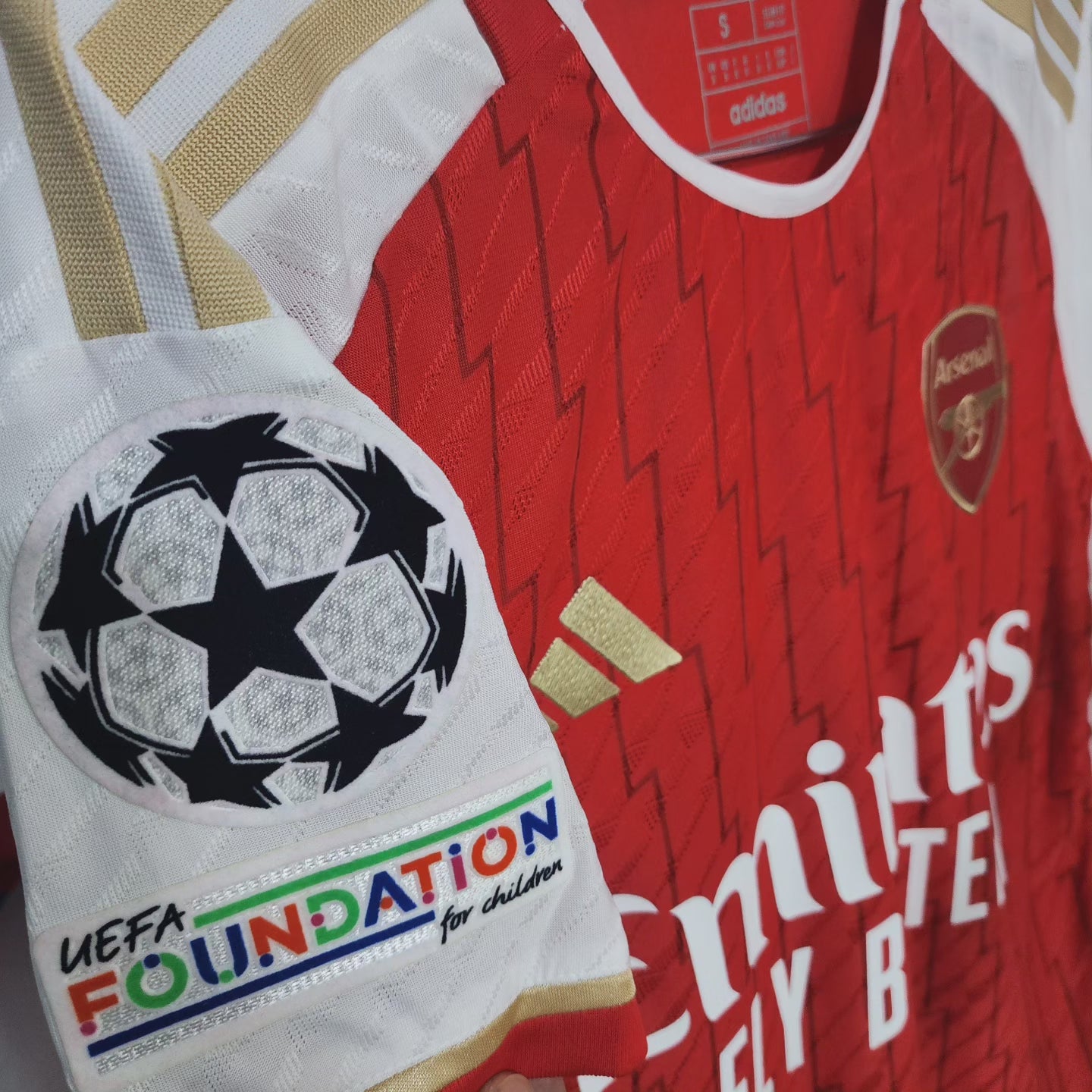 Arsenal 2023/24 Home Jersey ( Martinelli - Odegaard )