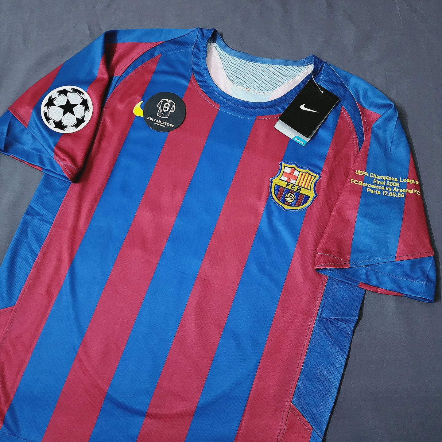 Messi 2006 Final barcelona Home Jersey