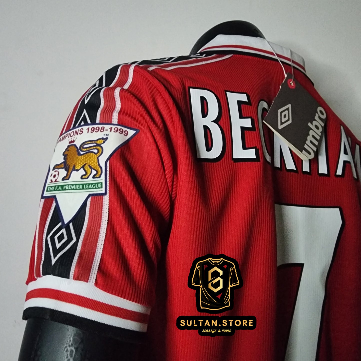 Beckham 1998/00 Manchester United Home Jersey