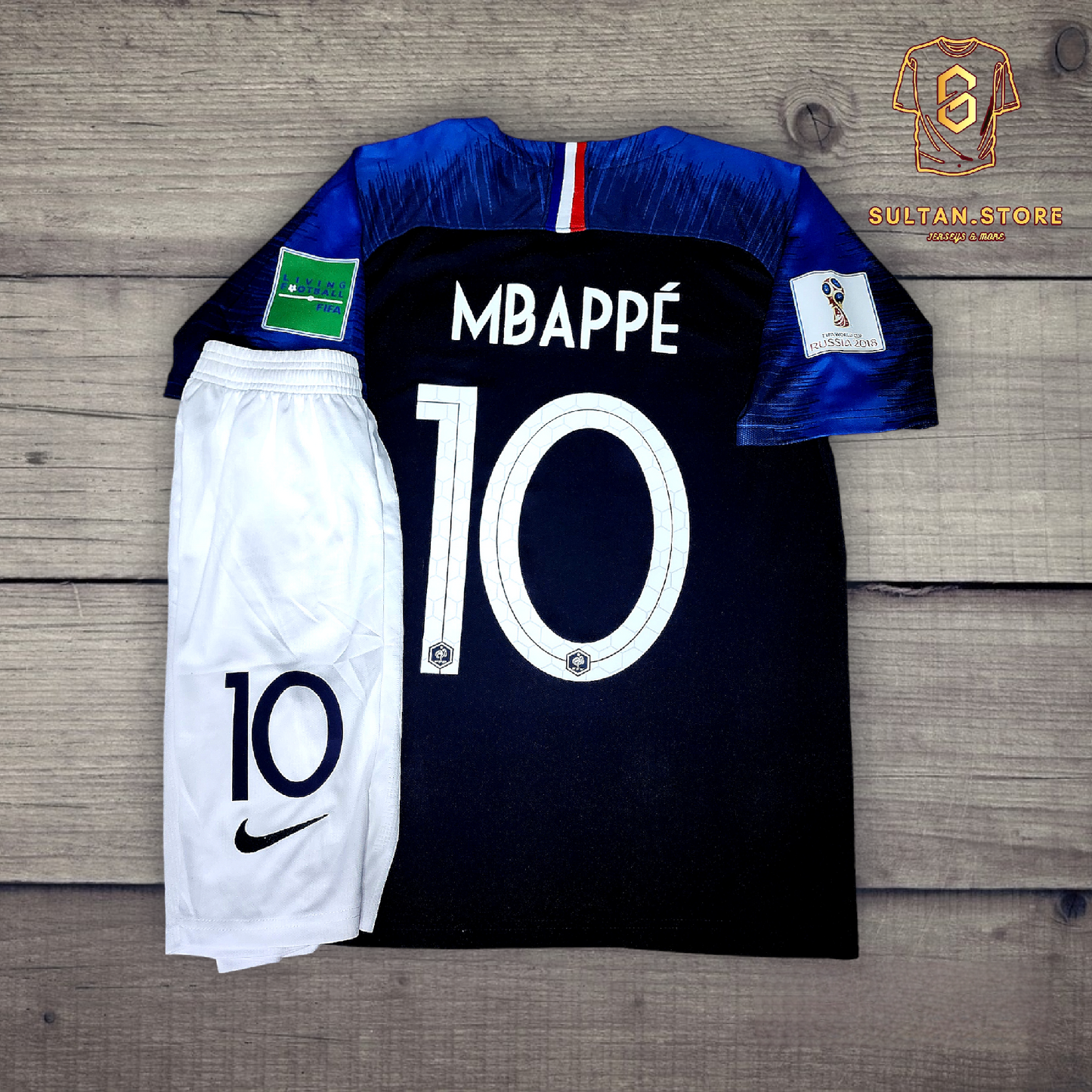 Mbappe 2018 France Final World Cup Kit