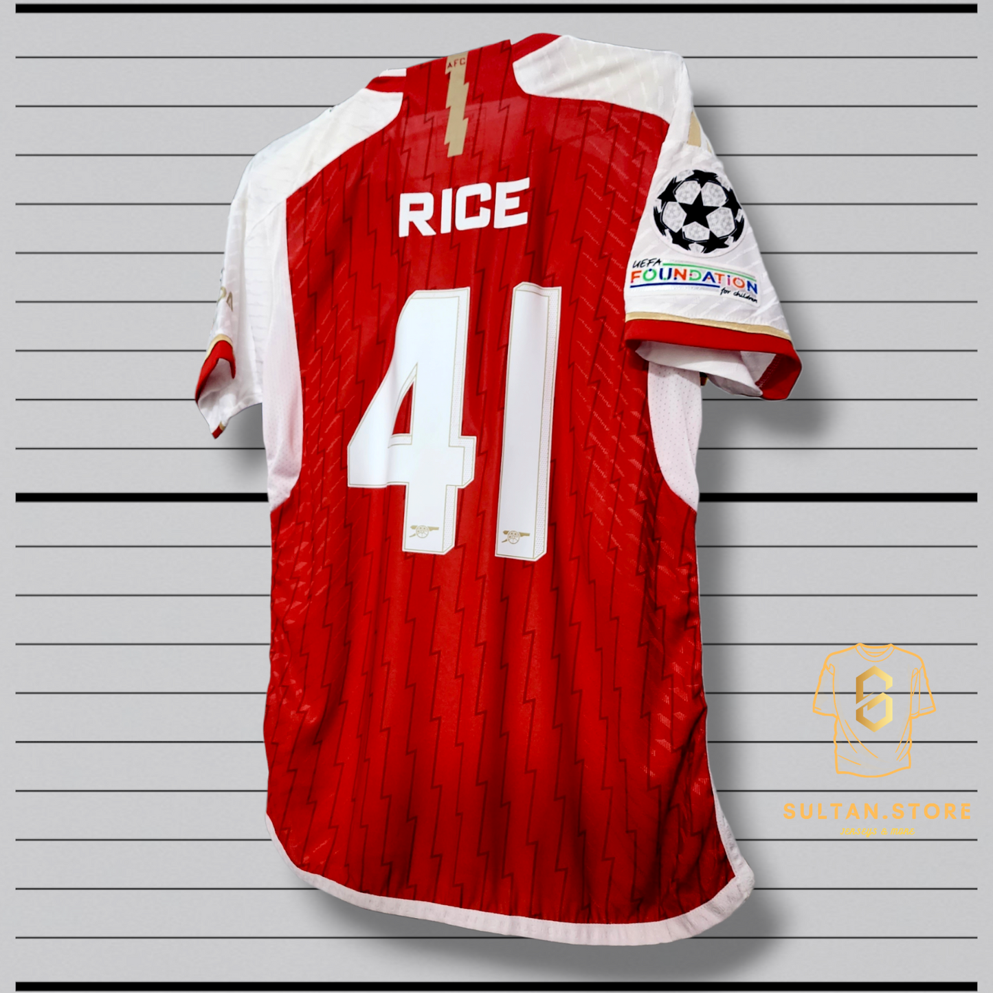 Arsenal 2023/24 Home Jersey ( Martinelli - Odegaard )