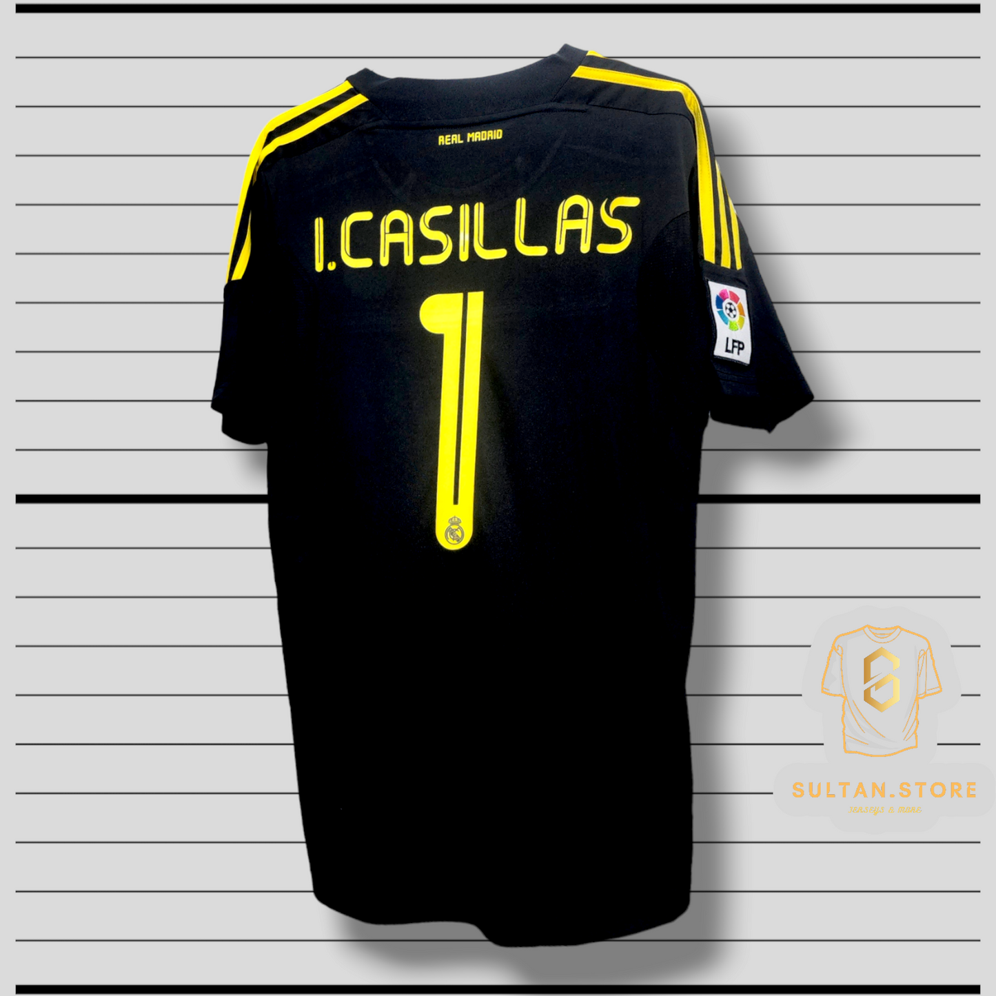 Casillas 2011/12 GK Real Madrid Away Jersey