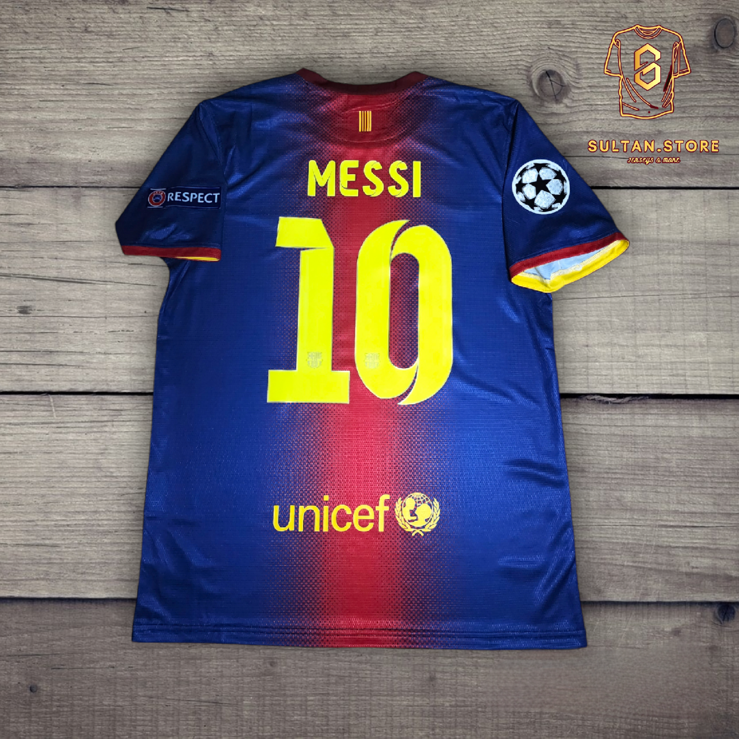 Messi 2012/13 Barcelona Home Jersey