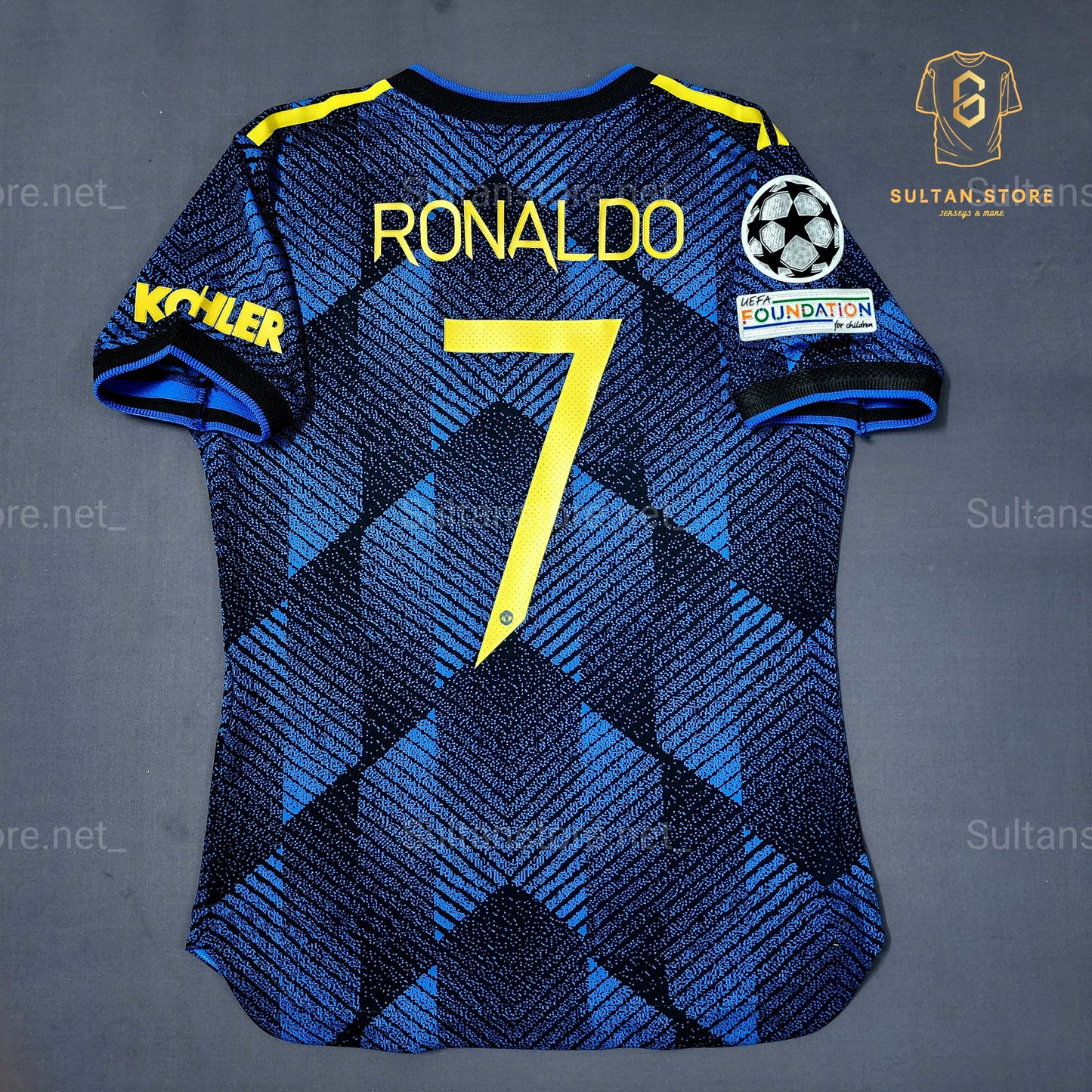 Ronaldo 2021/22 Manchester United Away Jersey