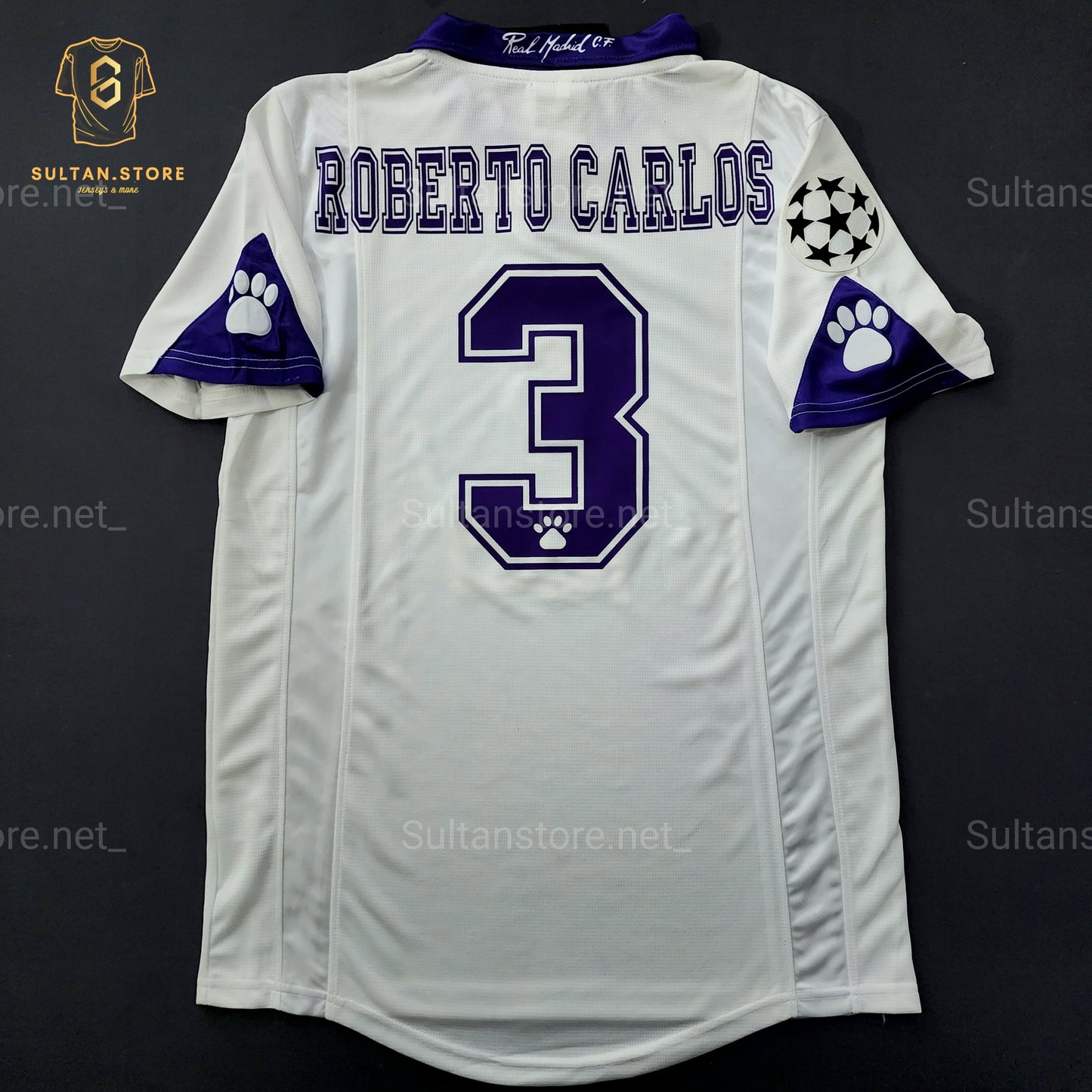 Carlos 1997/98 Real Madrid Home Jersey