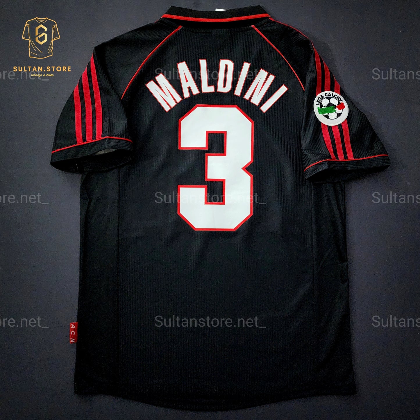 Maldini 1998/99 Ac Milan Third Jersey