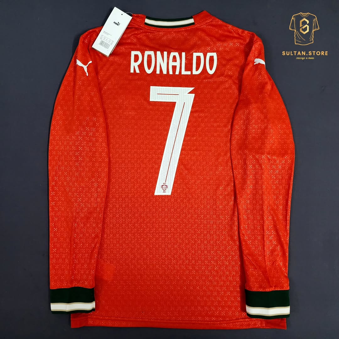 Ronaldo 2025 Portugal Home Jersey