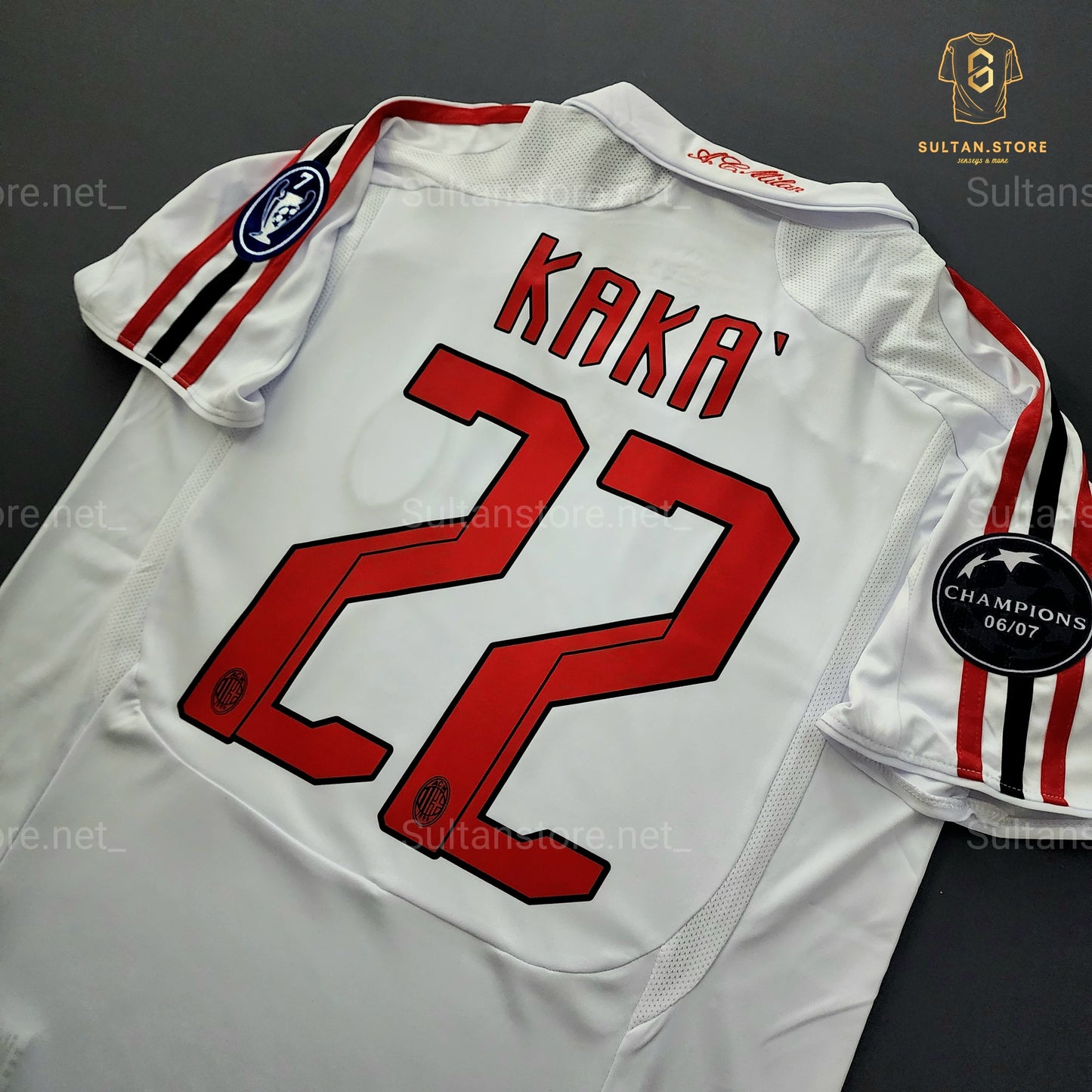 Kaka 2007/08 AC Milan Away Jersey