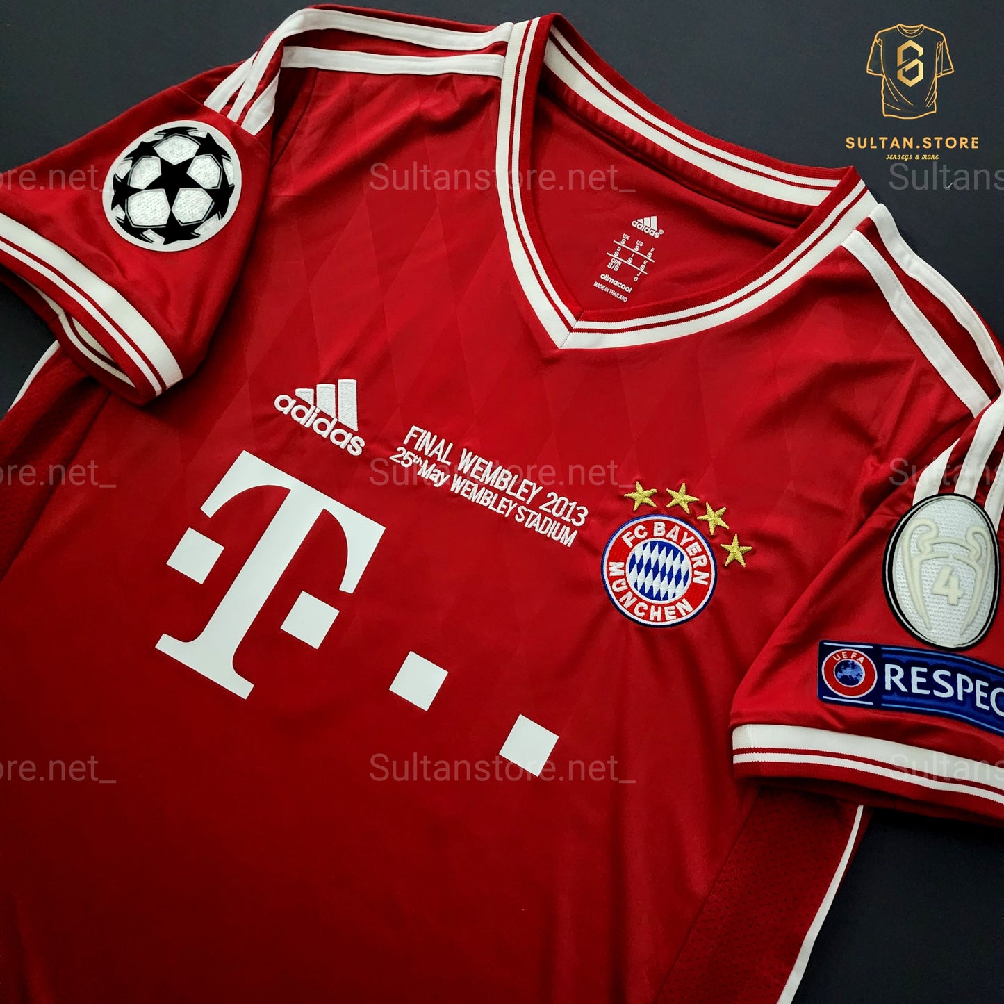 Robben 2013 Bayern Munich Home Final Champions League Jersey