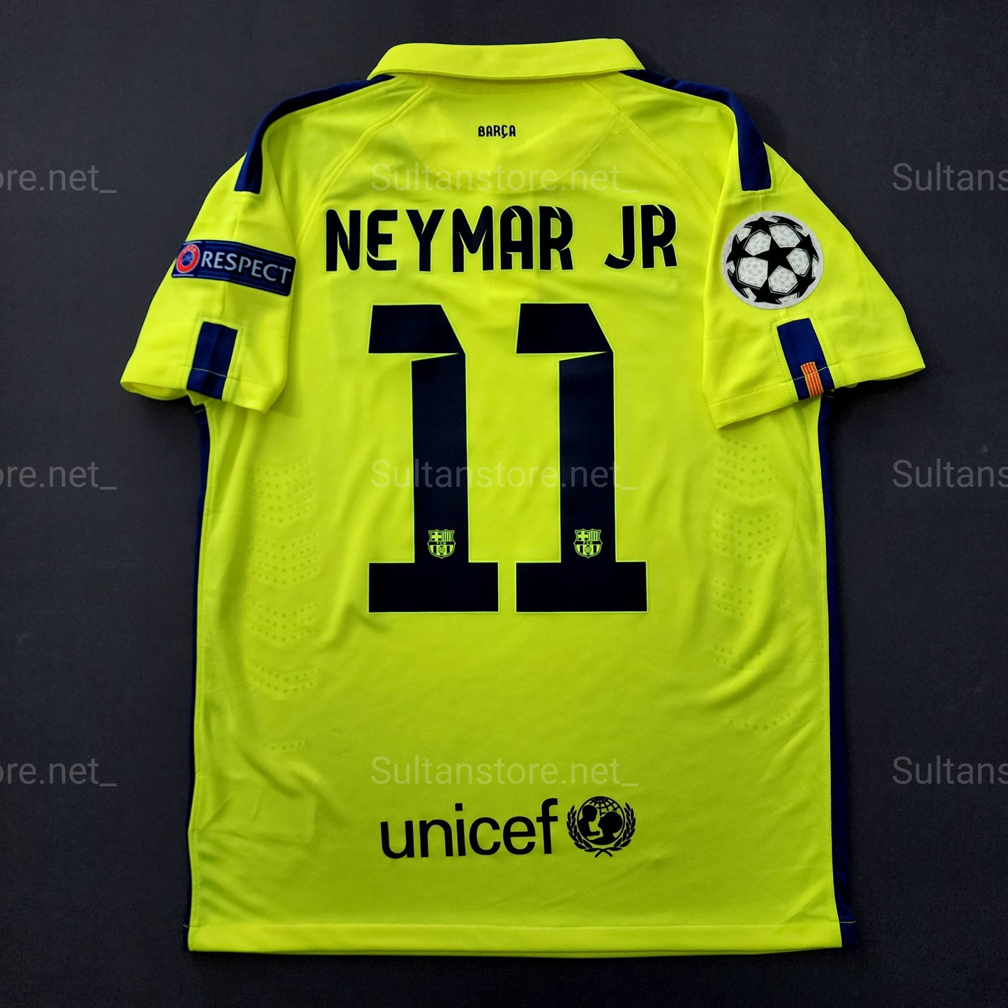 Neymar 2014/15 Barcelona Third Jersey
