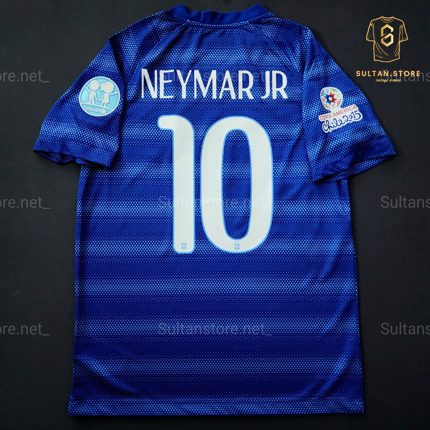 Neymar 2015 Brazil Away Jersey
