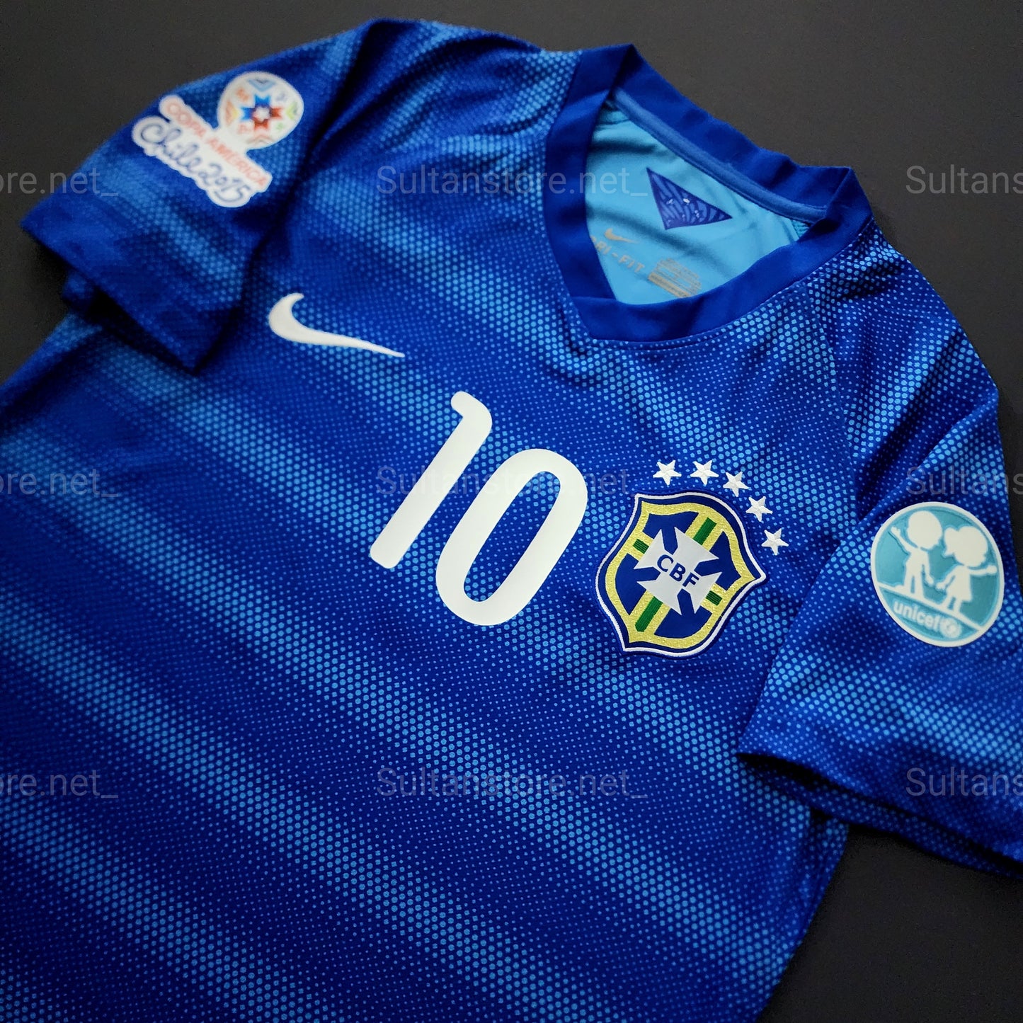 Neymar 2015 Brazil Away Jersey