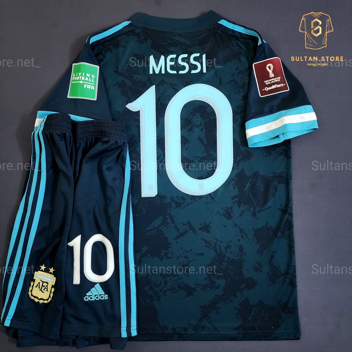 Messi 2021 Argentina Away Kit