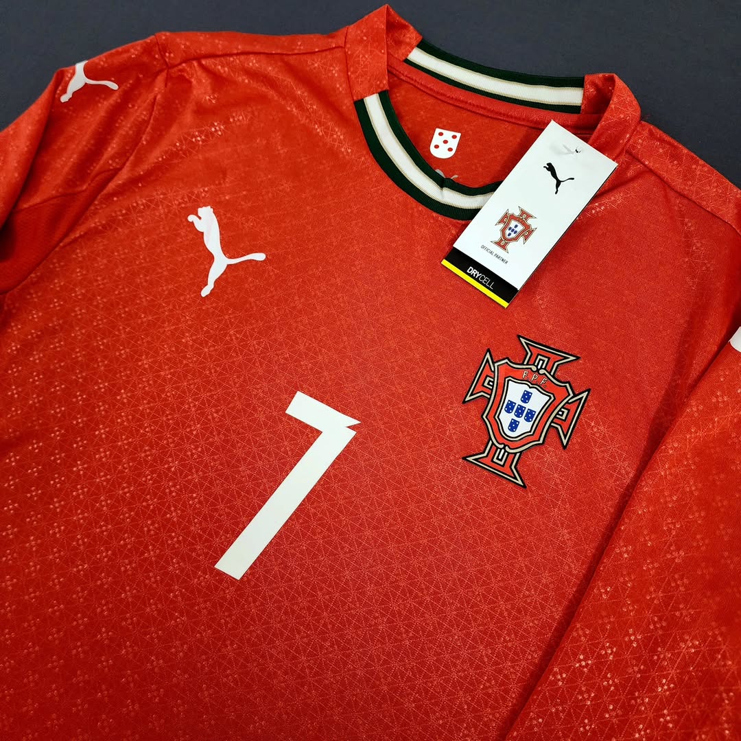Ronaldo 2025 Portugal Home Jersey
