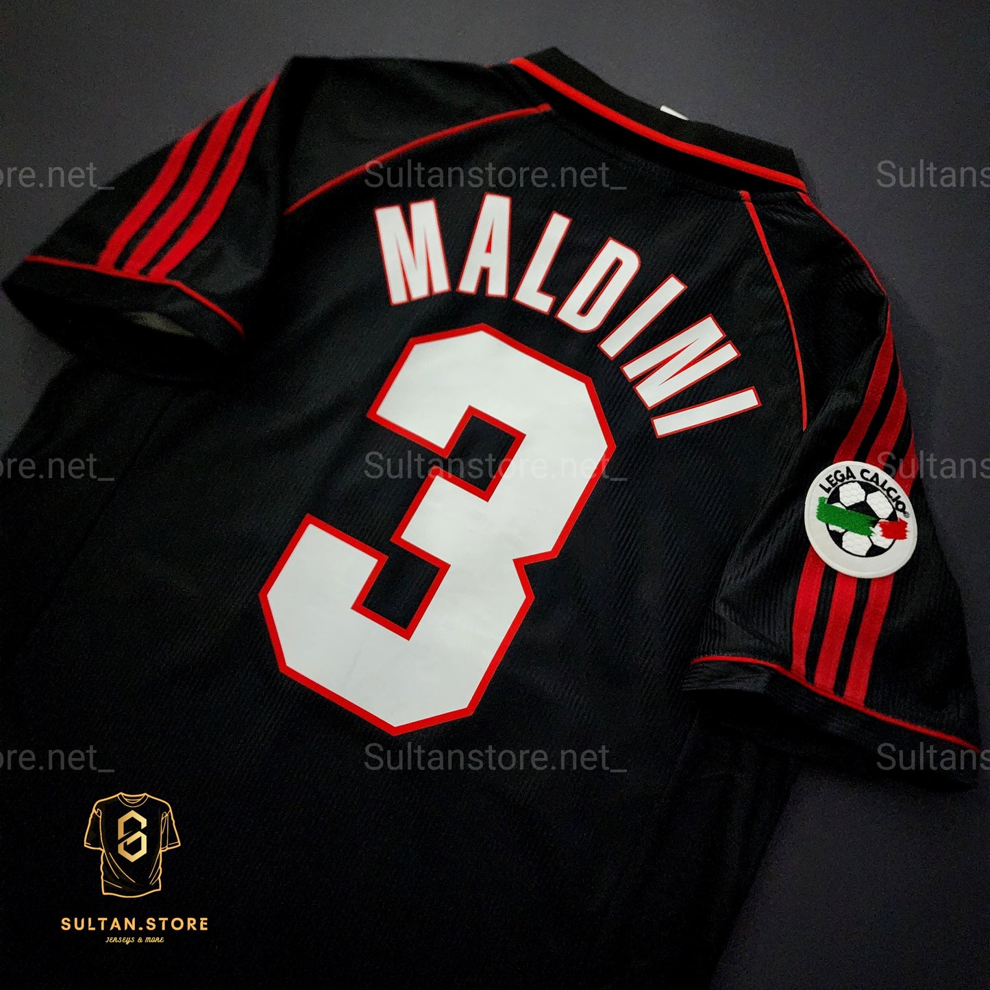 Maldini 1998/99 Ac Milan Third Jersey