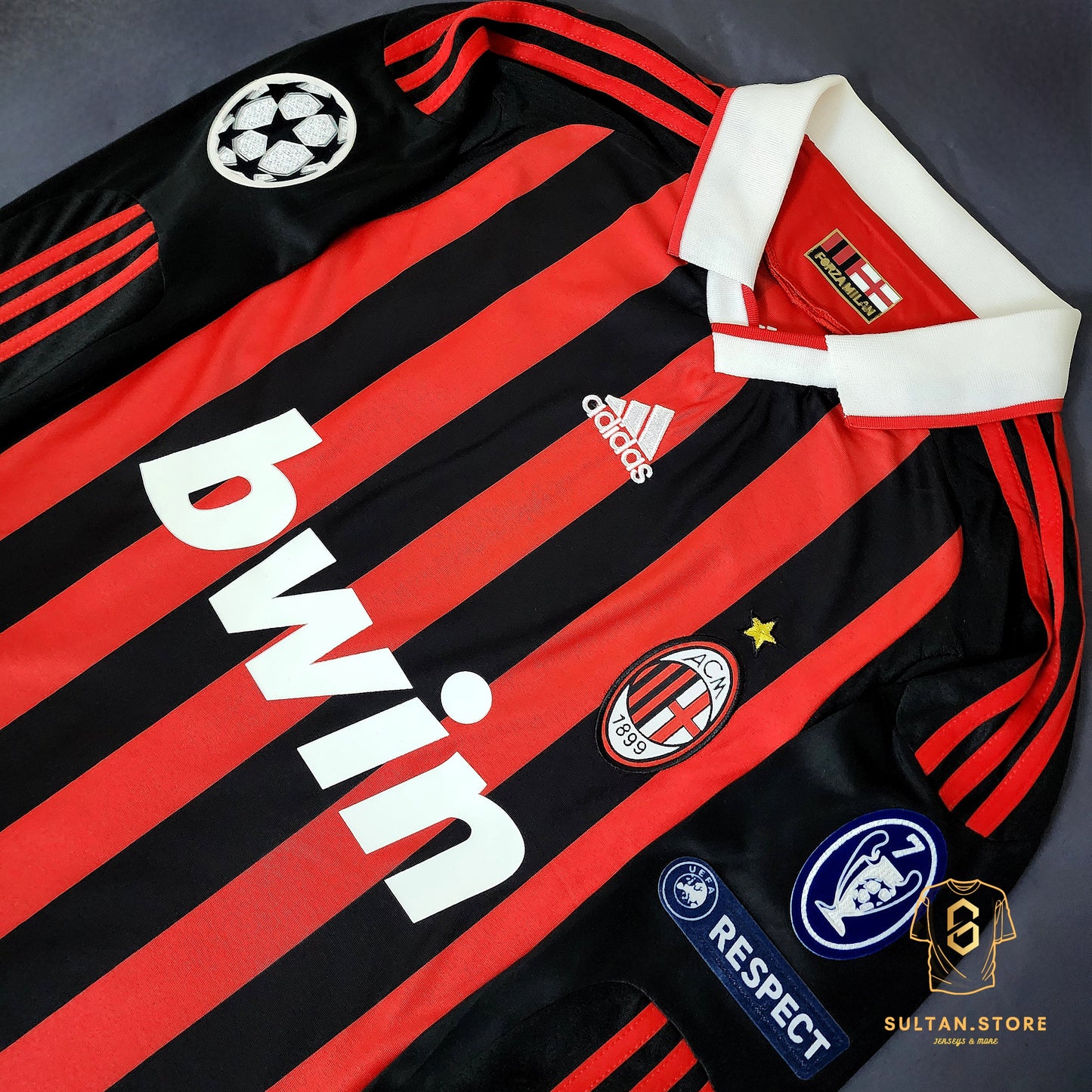 Ronaldinho 2009/10 AC Milan Home Jersey