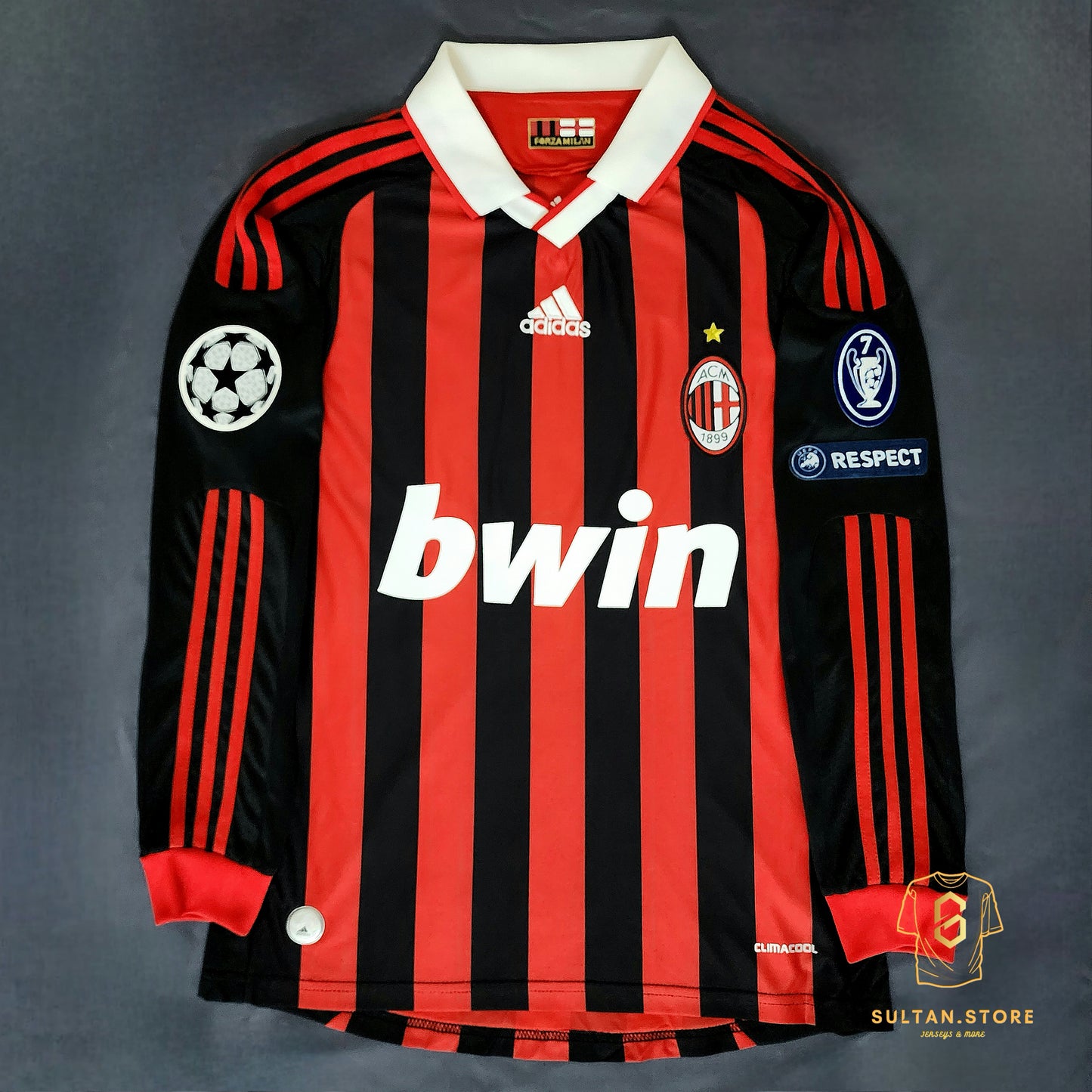 Ronaldinho 2009/10 AC Milan Home Jersey