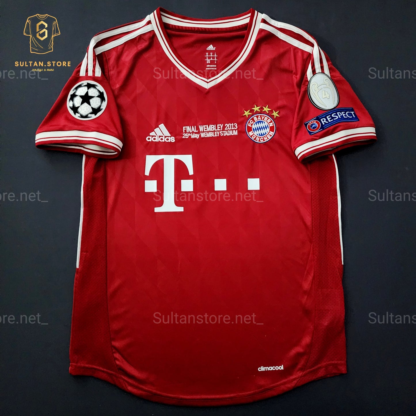 Robben 2013 Bayern Munich Home Final Champions League Jersey