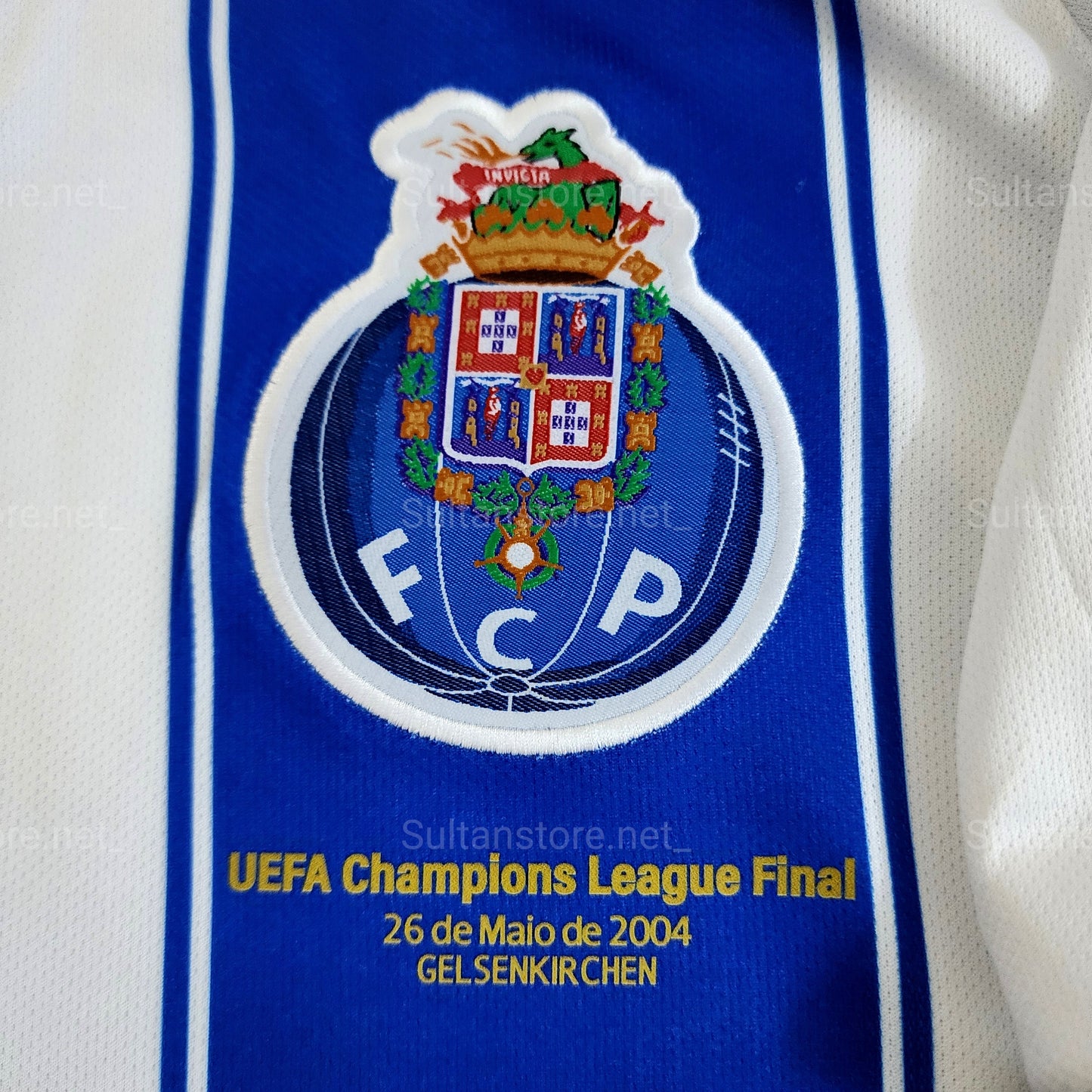 Deco 2004 Final Champions League Porto Home Jersey