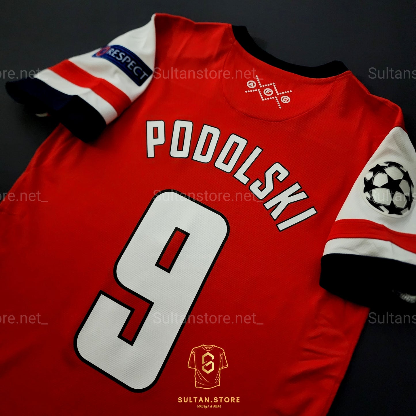 Podolski 2012/13 Arsenal Home Jersey