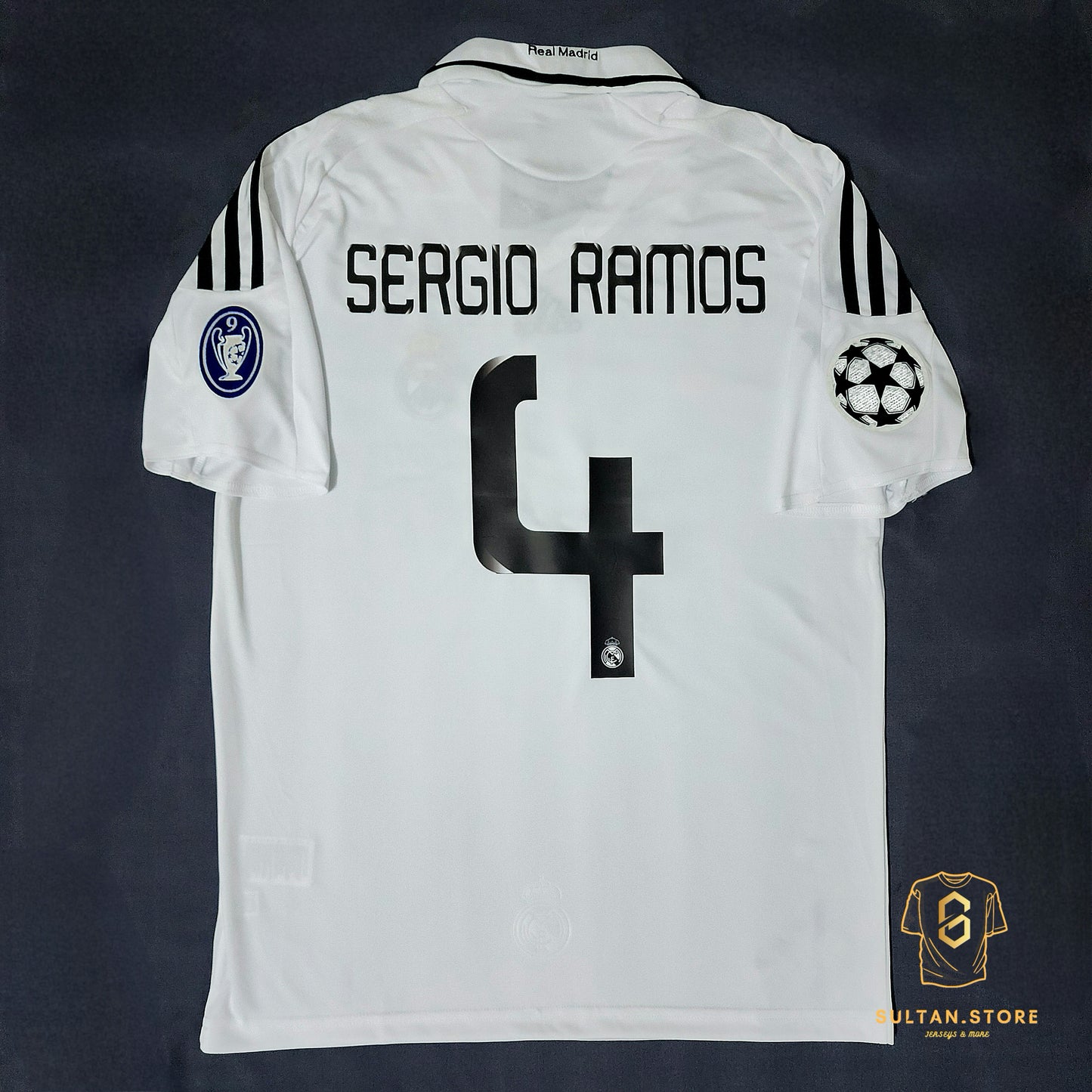Ramos 2008/09 Real Madrid Home Jersey