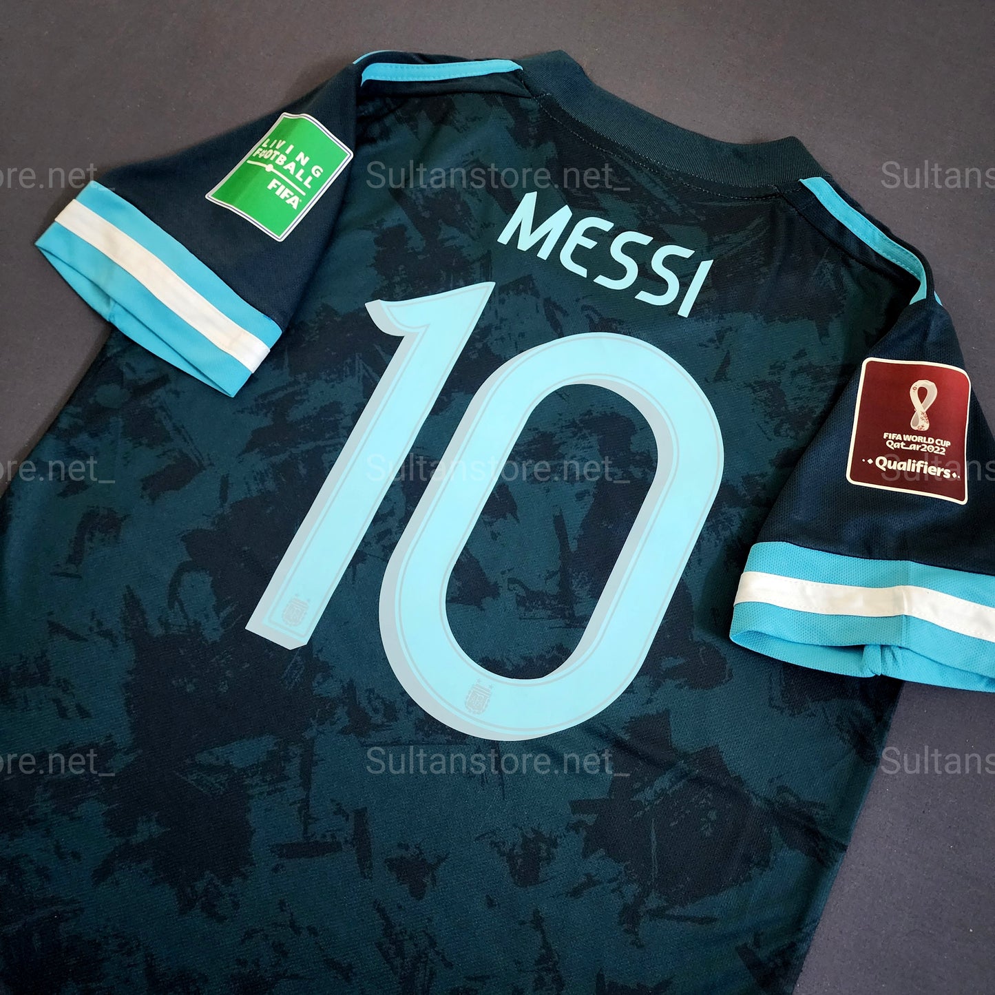 Messi 2021 Argentina Away Kit