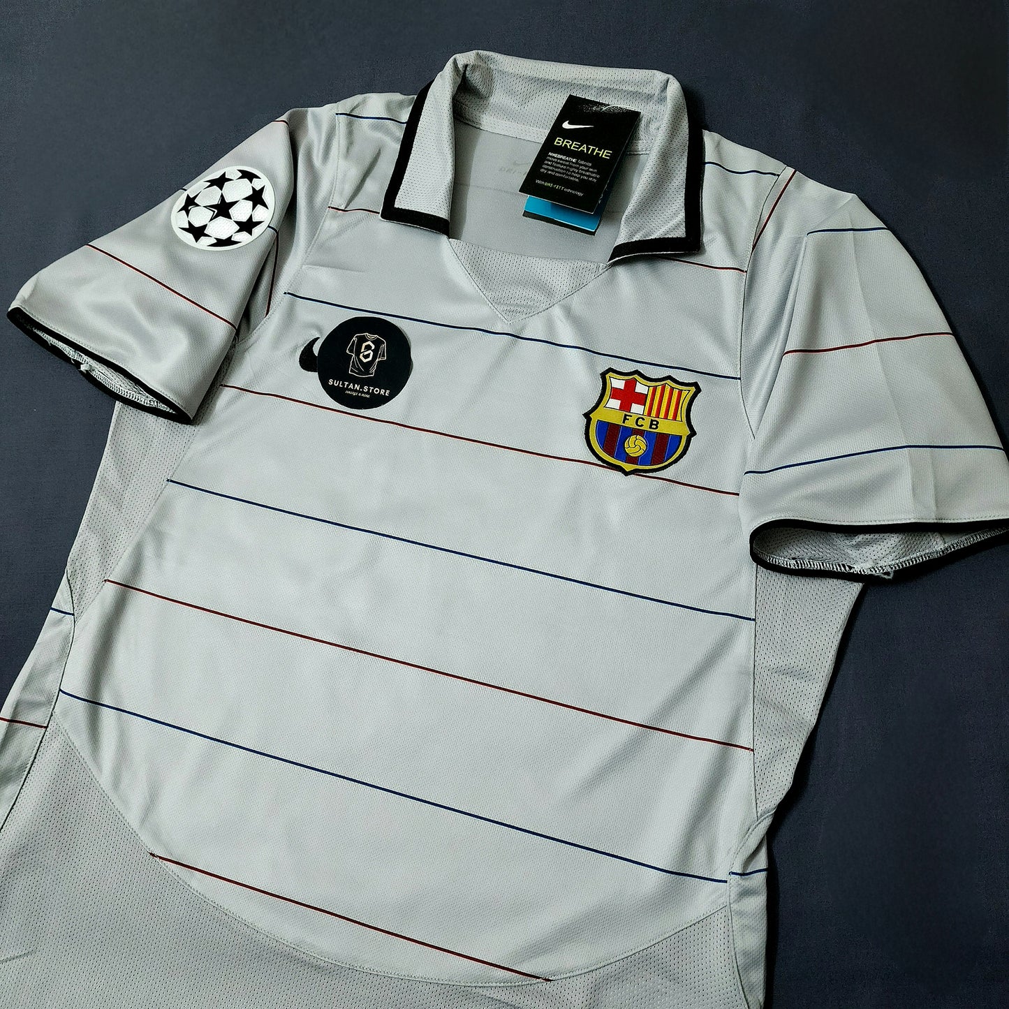 Ronaldinho 2003/04 barcelona Away Jersey