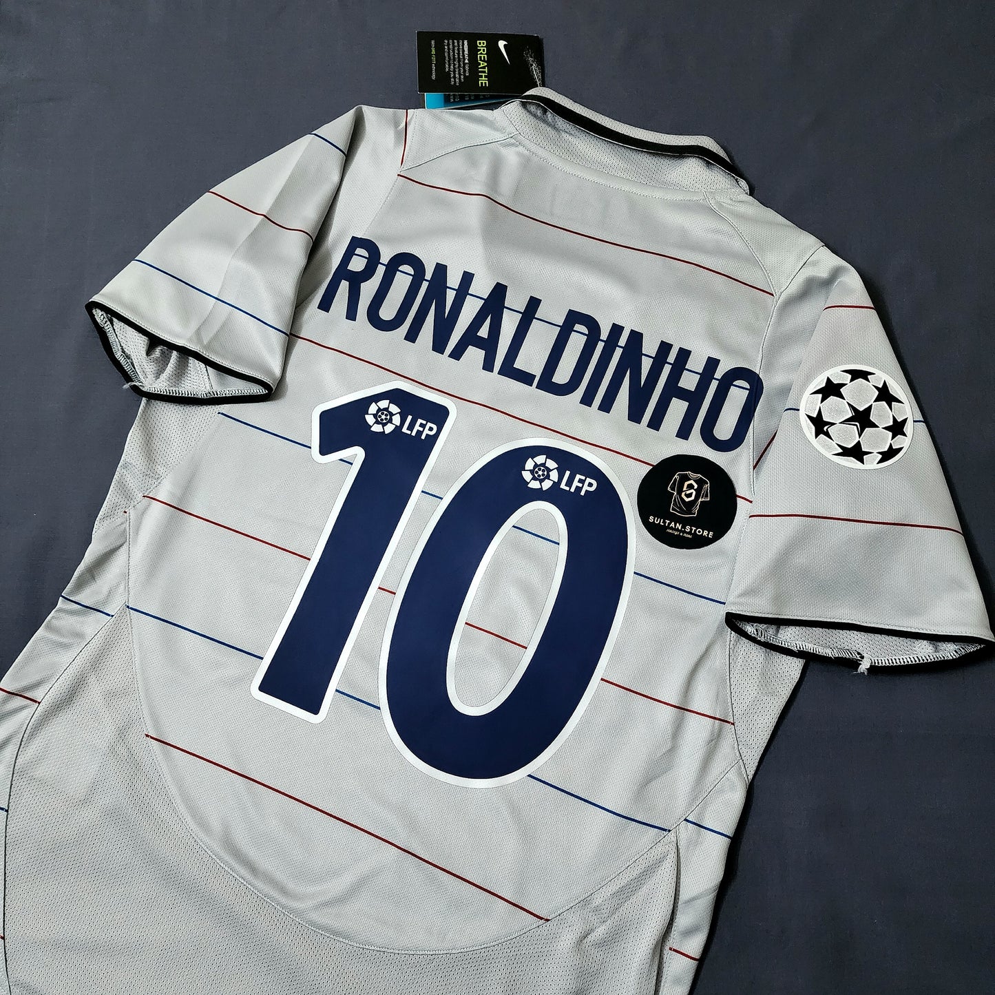 Ronaldinho 2003/04 barcelona Away Jersey
