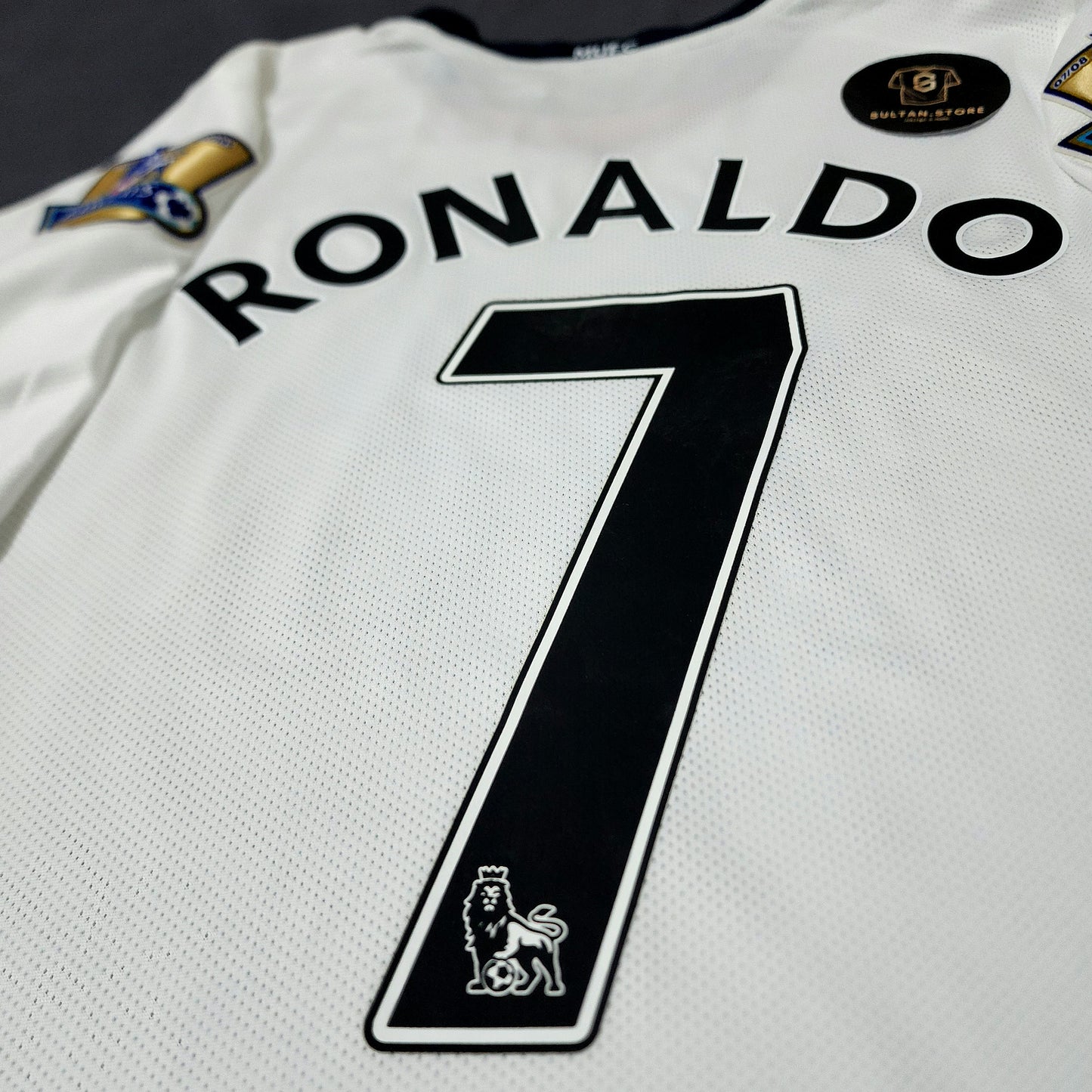 Ronaldo 2008/09 Manchester United Away White Jersey