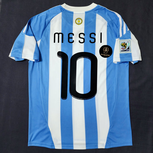 Messi 2010 Argentina Home Jersey