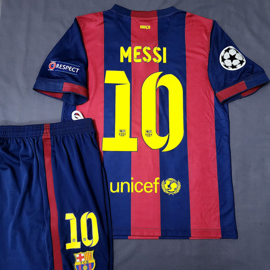 Messi 2015 Barcelona Final Champions League Kit