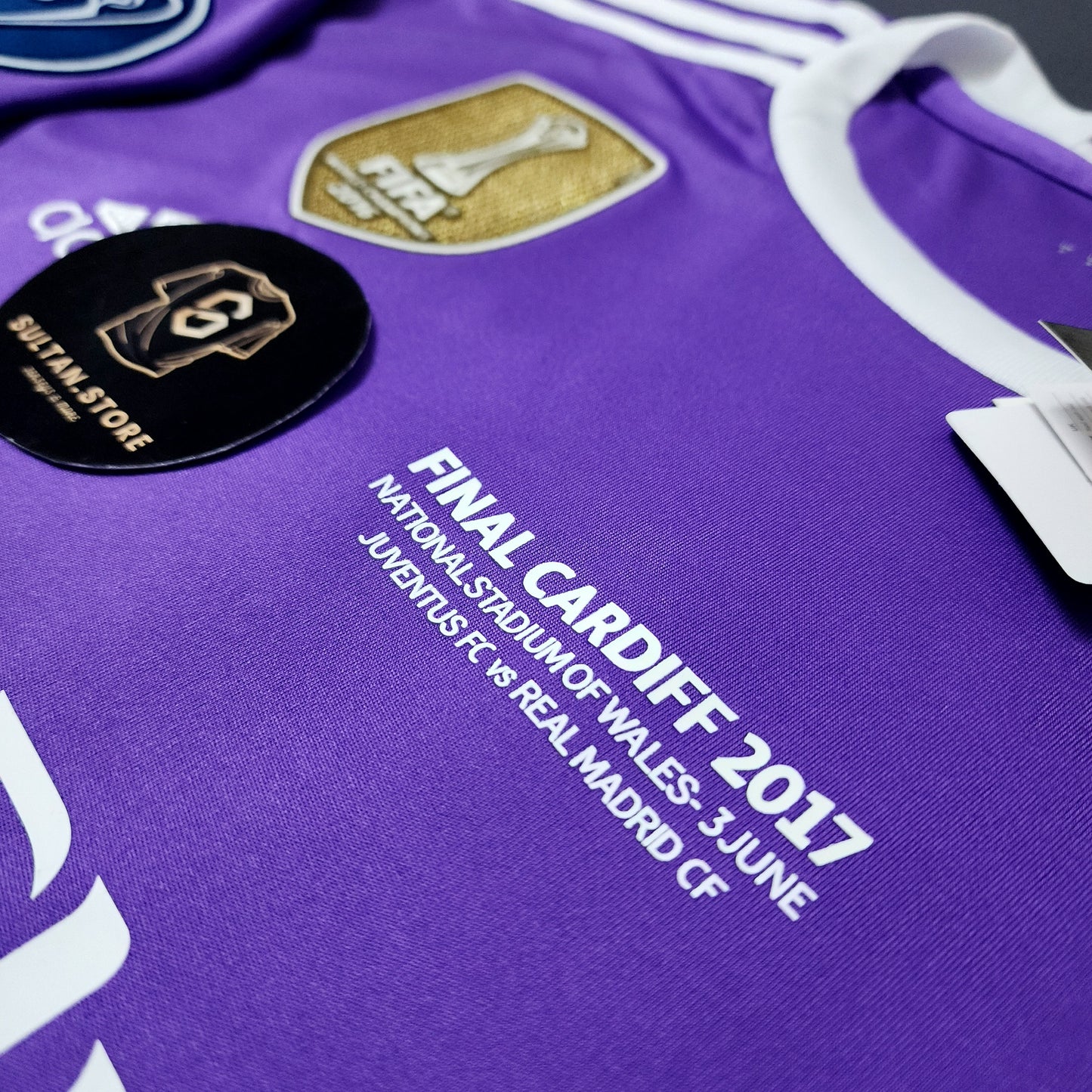 Ronaldo 2017 Real Madrid Final Champions League Away Jersey