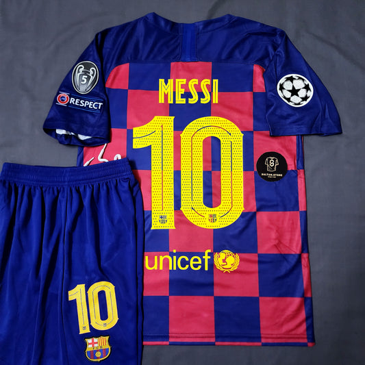 Messi 2019/20 Barcelona Home Kit