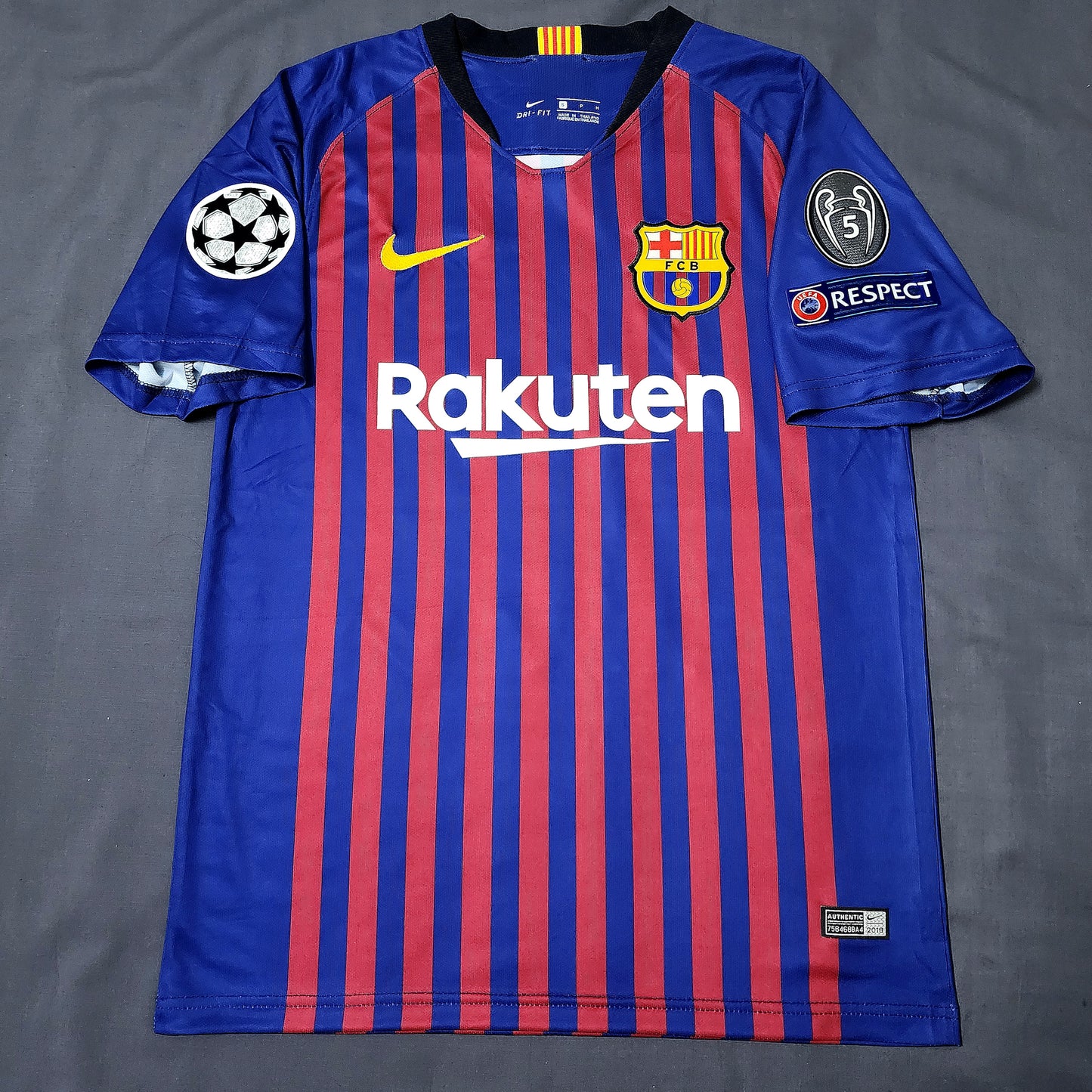 Messi 2018/19 Barcelona Home Kit