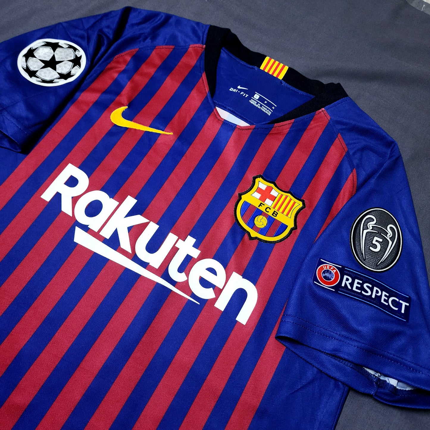 Messi 2018/19 Barcelona Home Kit